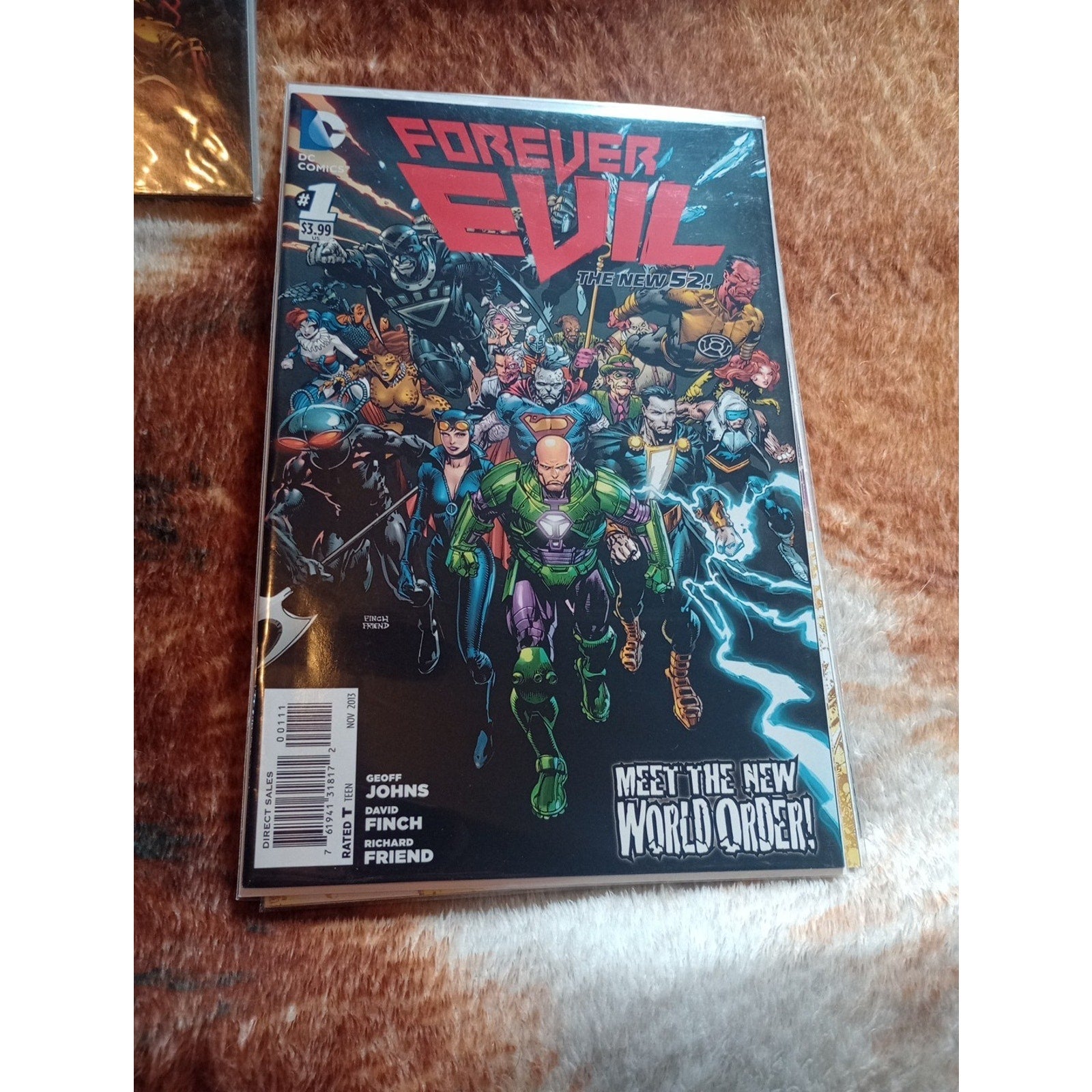Forever Evil 1-2,4, Arkham #1, Argus1-3, Rogues 1-2, DC New 52 Evil Lot Of 9 VF+