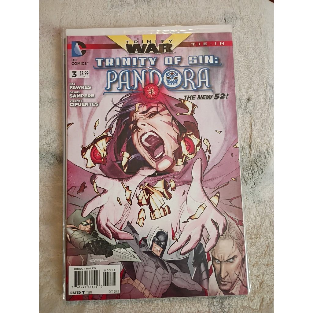 Trinity of sin pandora #1-6 DC comics New 52 VF To NM Lot Of 6
