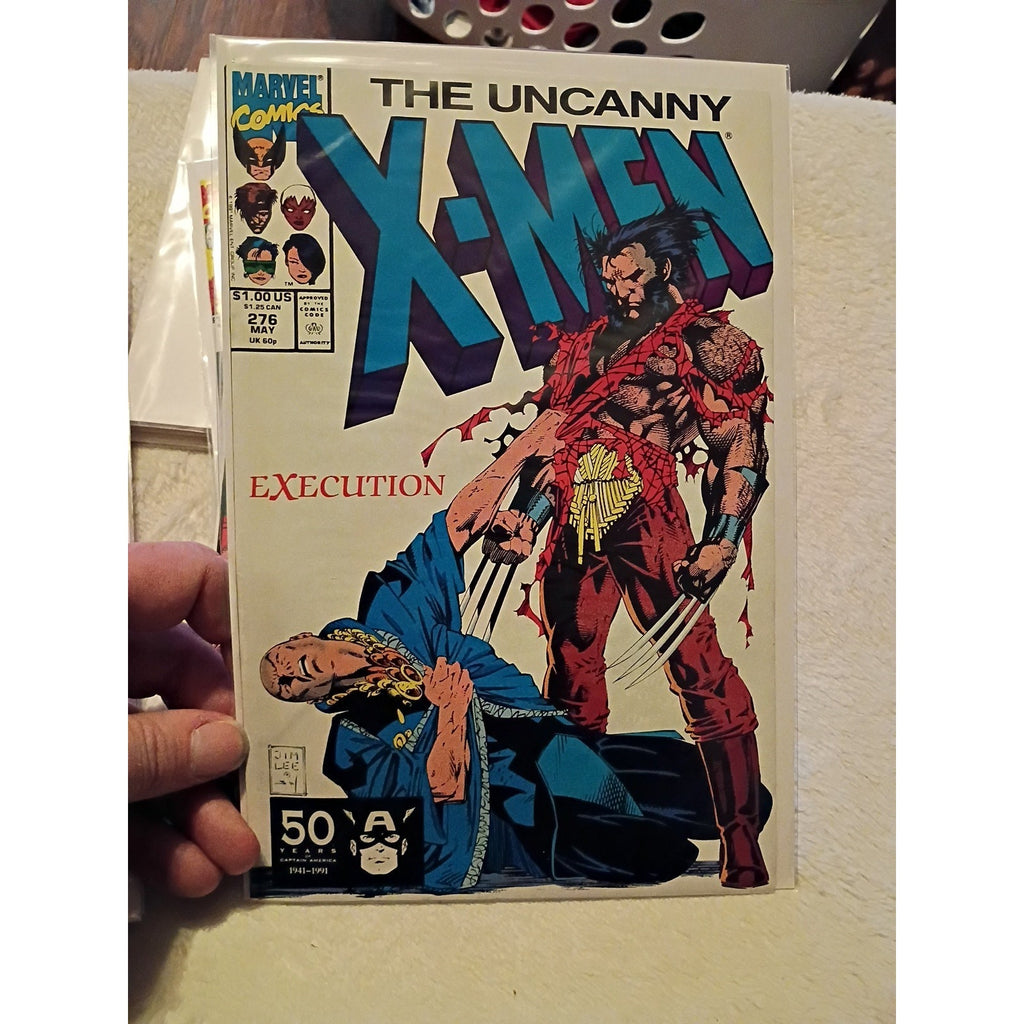 Uncanny X-Men 11 Comic Book Lot - Issue #262,263,267,269,270,276,277,284-287 VF+