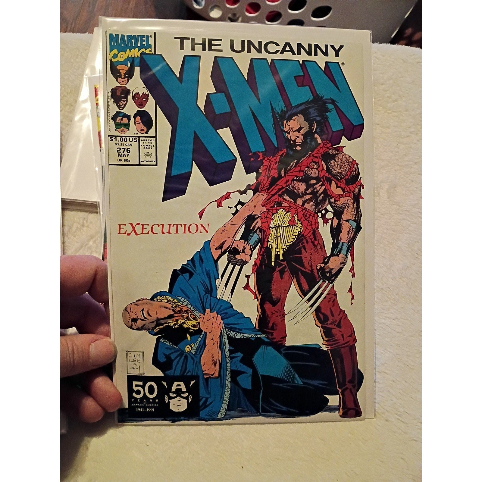 Uncanny X-Men 11 Comic Book Lot - Issue #262,263,267,269,270,276,277,284-287 VF+