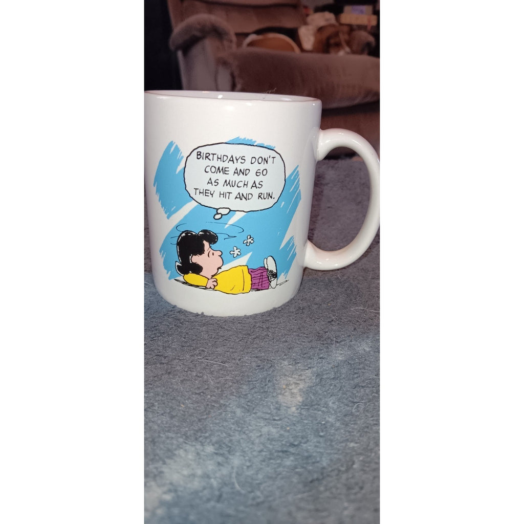 Willits Designs Peanuts Lucy Birthday Mug by Charles Schultz Charlie Brown