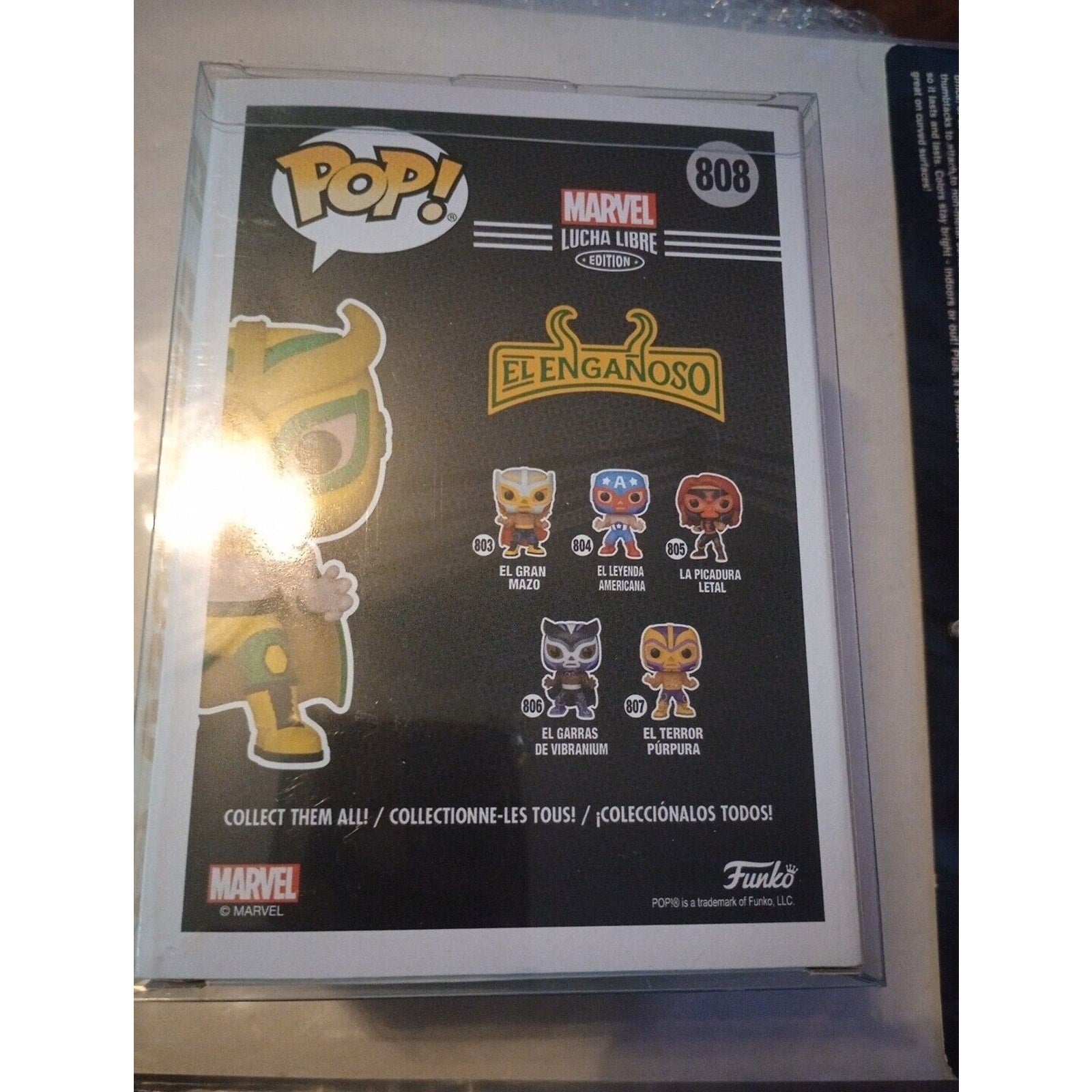 Funko Pop Marvel Lucha Libre Edition El Enganoso Walmart Exclusive Masked Wrestl