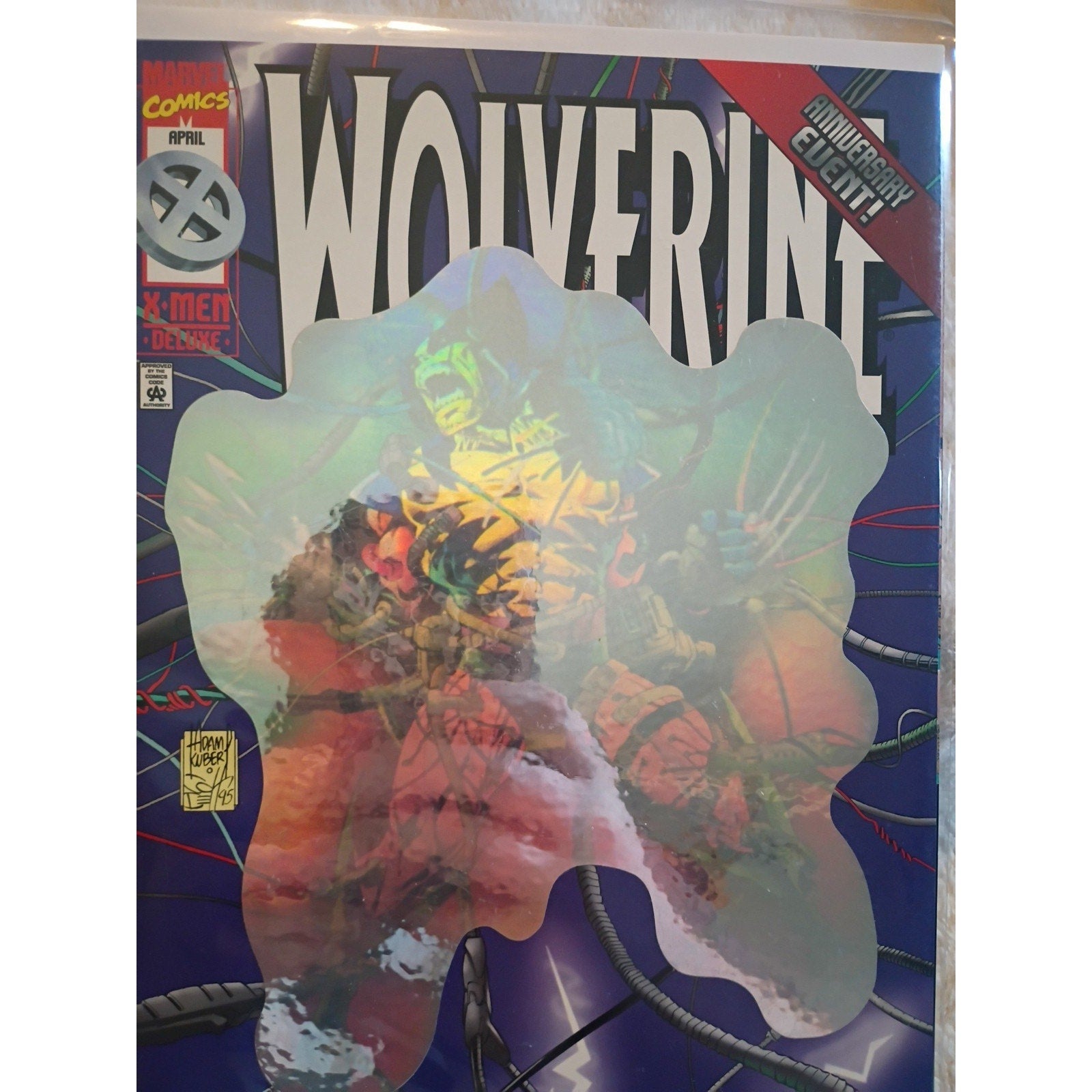 Wolverine #73, 82, 100 Key Kills Genesis Hologram Lot Of 3 Marvel NM High Grade