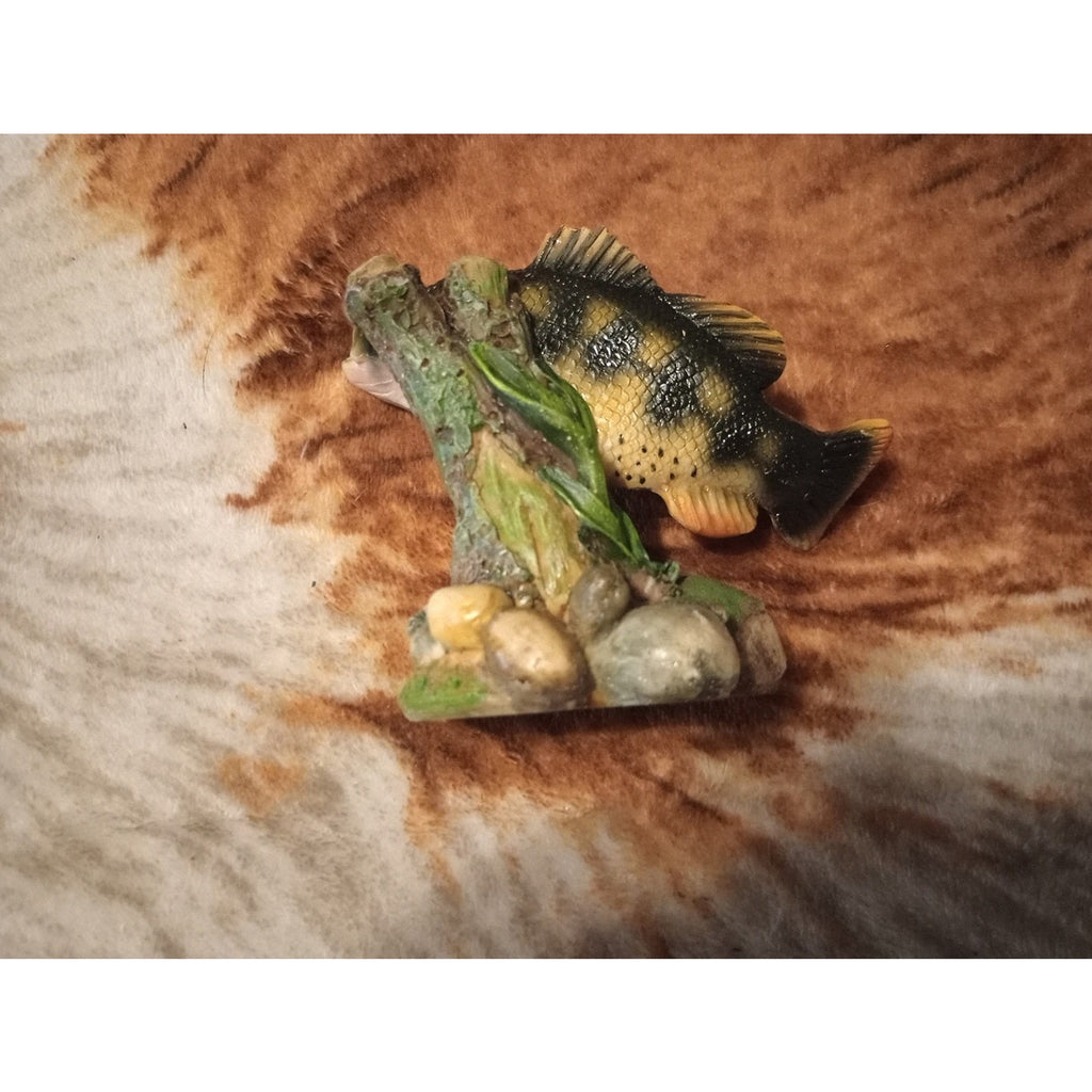EDC Fishing Minis Set Of 4 Beautiful Resin Fish Sculptures RARE