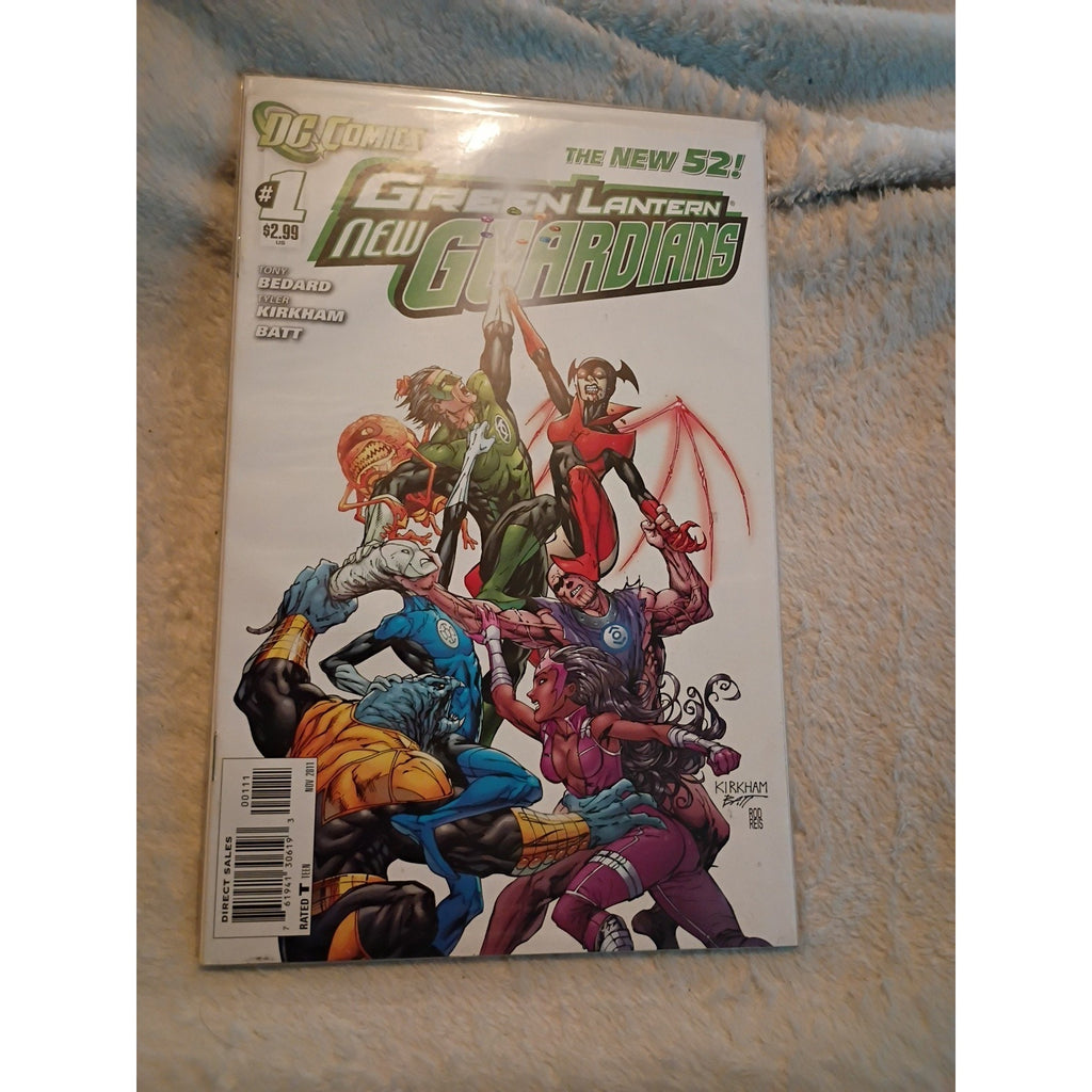 Green Lantern New Guardians New 52 DC #0-7 Comics Lot of 8 Comics VF To NM