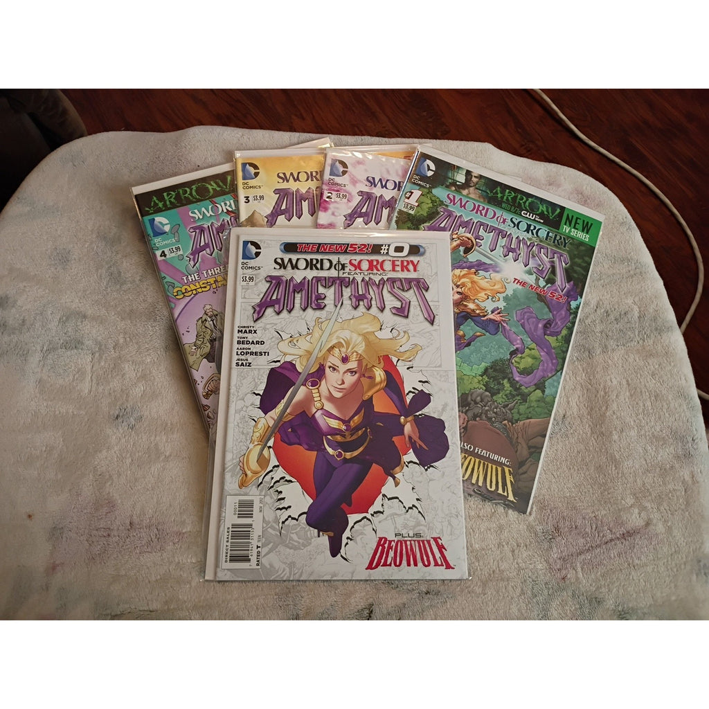 SWORD OF SORCERY AMETHYST 0 1 2 3 4 Full Run VF To NM- DC COMICS NEW 52 SERIES