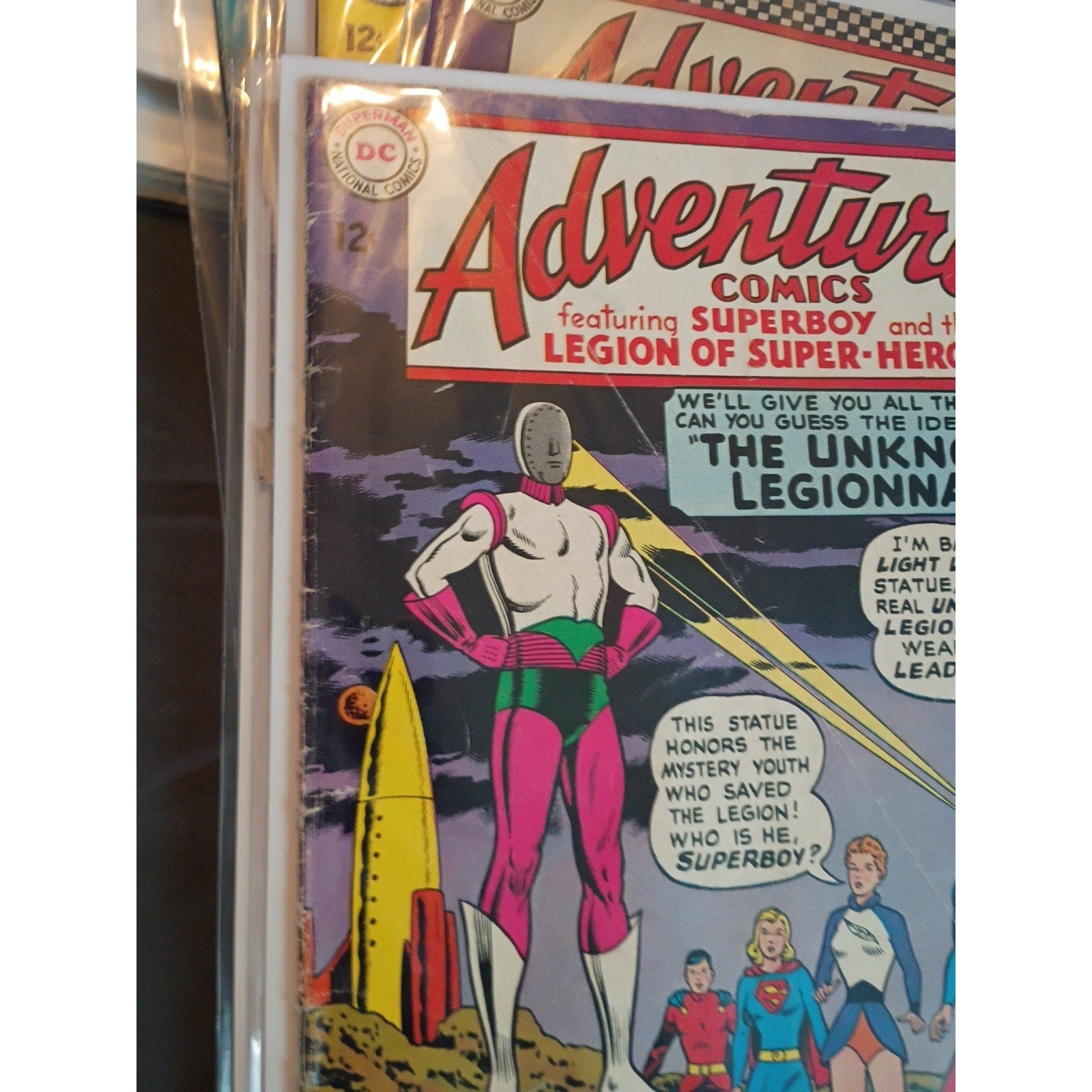 Adventure Comics Lot - DC- #329,334,347,355,369,378! Lot Of 6 12¢ Comics!!! Gd