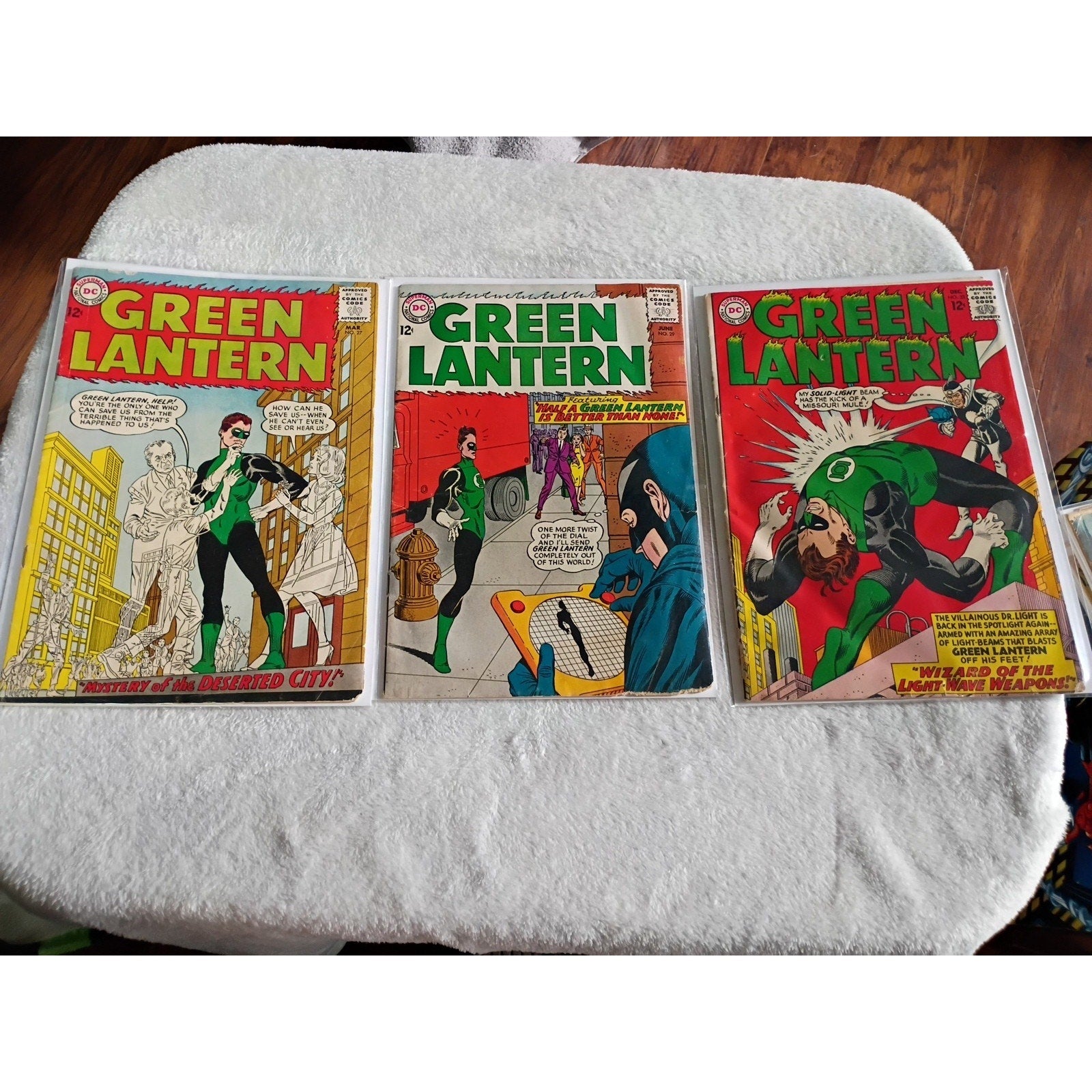 Green Lantern #27, 29, 33 (DC Comics 1964) GD 2nd Star Sapphire! 1st Black Hand