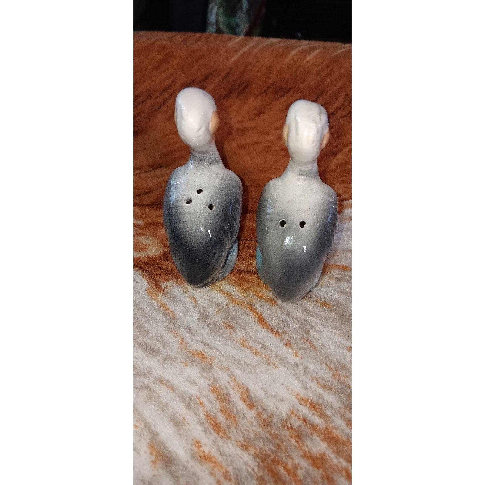 Vintage Pelican Ft. Myers Beach, FL Souvenir Salt & Pepper Shakers