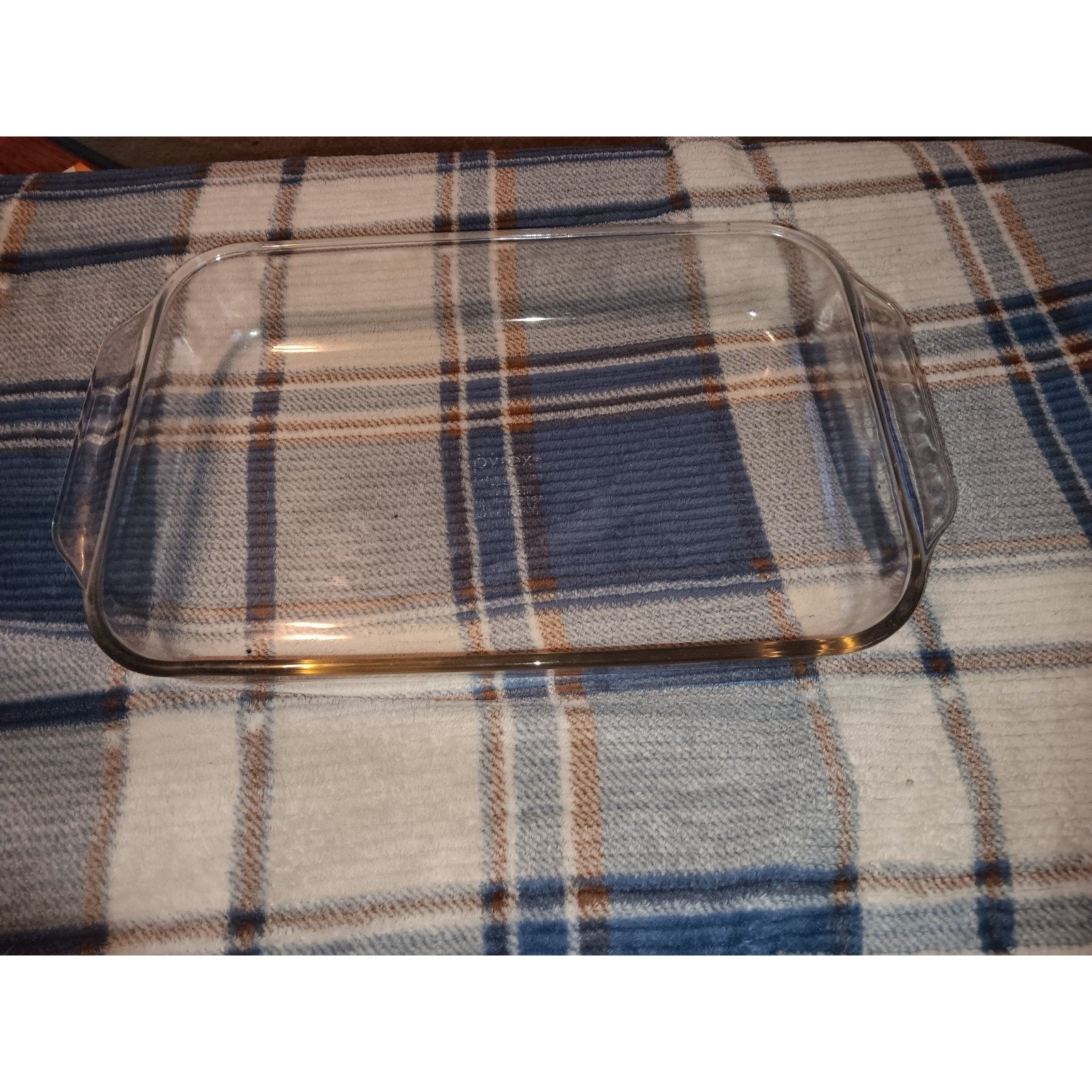 Vintage PYREX #233-R Clear Glass 13x9x2 3Qt 3L Casserole/Baking Dish Lasagna Pan