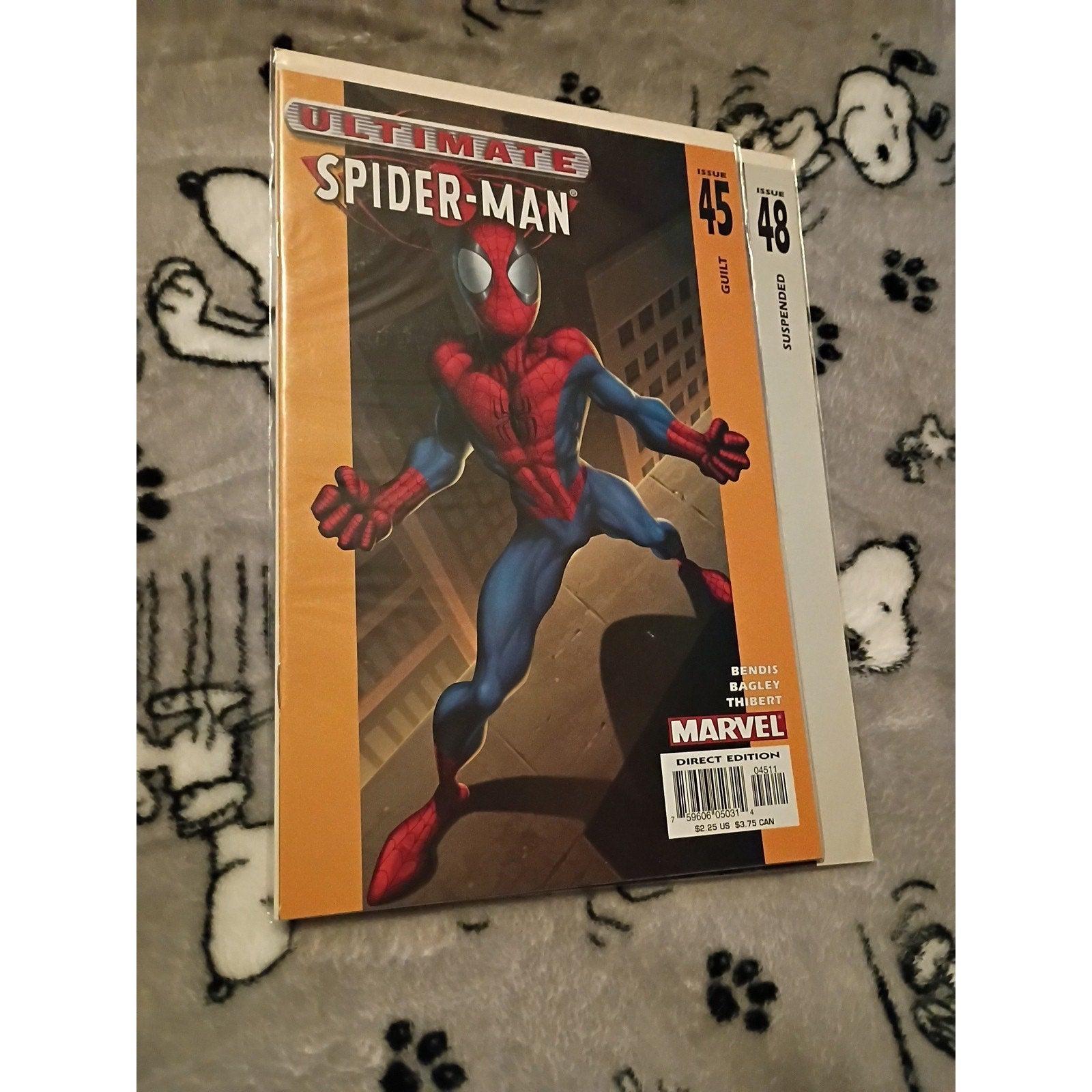 Ultimate Spider-Man #25, 37, 38, 39, 42, 43, 44, 45,48 Lot Of 9 Marvel Vf To NM