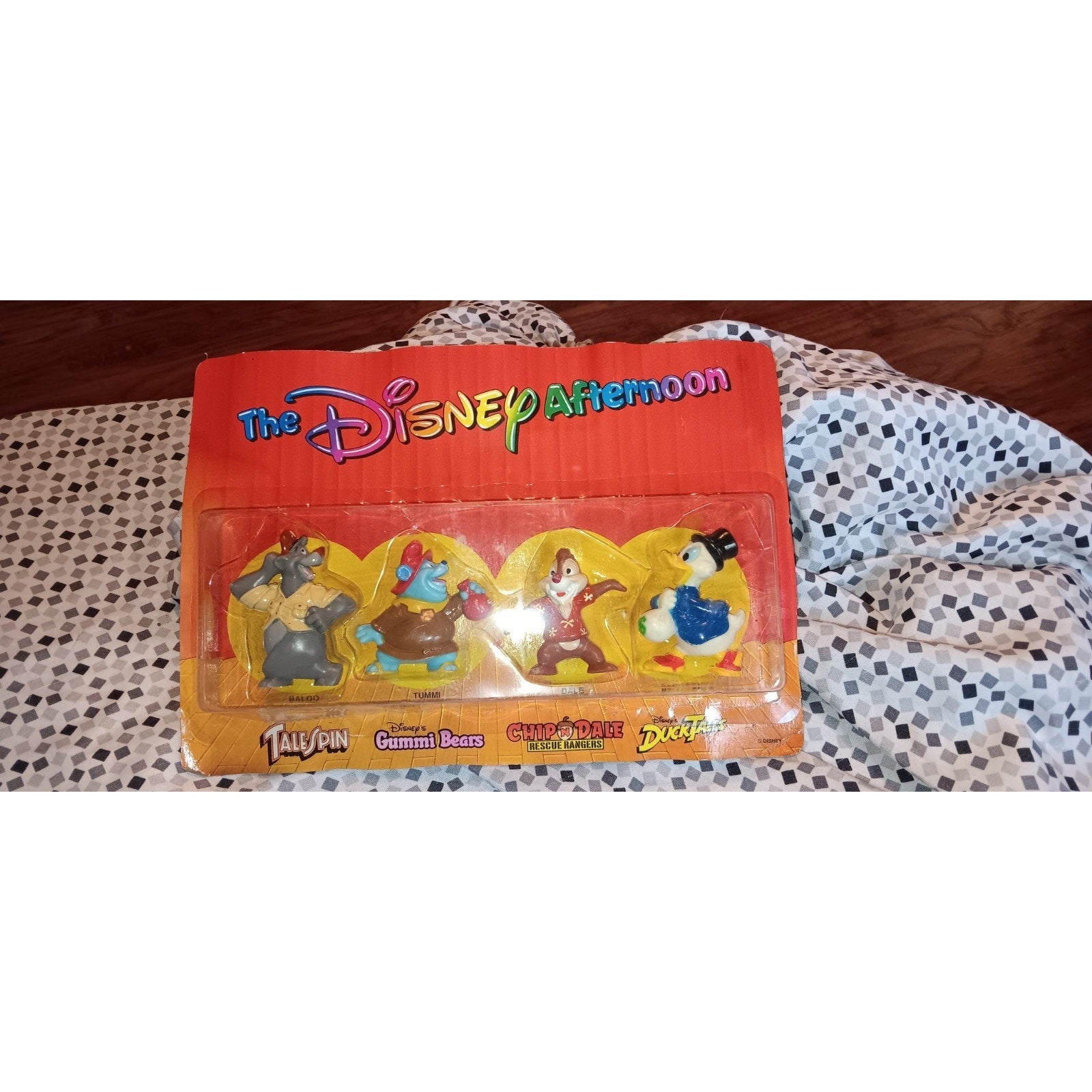 Vintage 1991 Disney AFTERNOON Pvc MOC FIGURES TALESPIN CHIP 'N DALE DUCK TALES