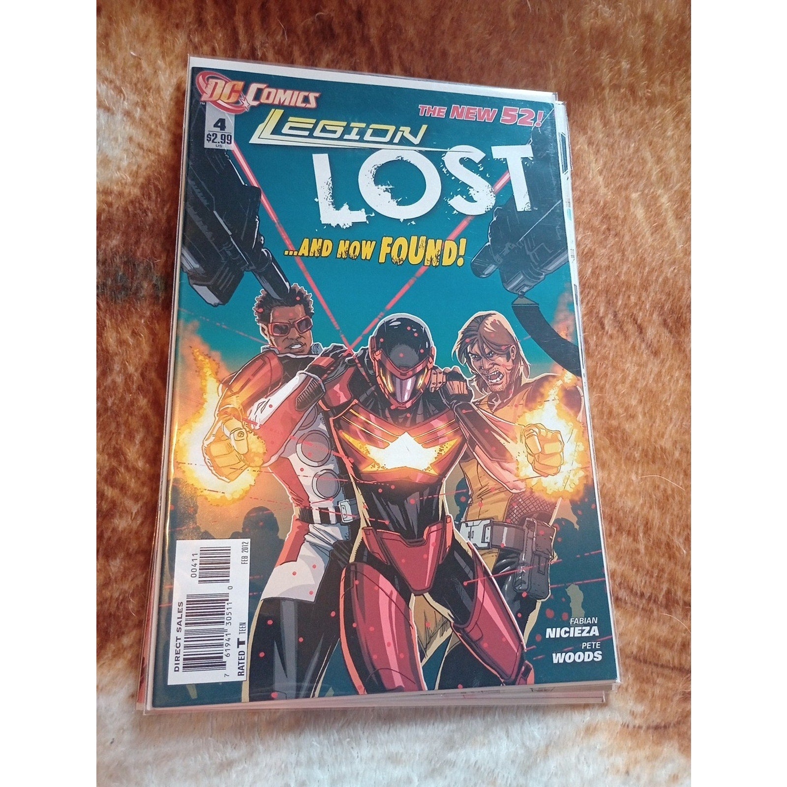 Legion Lost 2 3 4 5 DC Comics New 52 Lot Of 4 VF To NM Condition