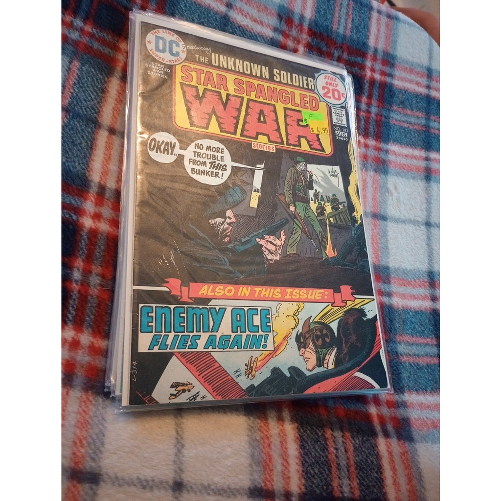 1973 DC Comics Star Spangled War Stories Unknown Soldier#176-181 VG/FN+ Run Of 6