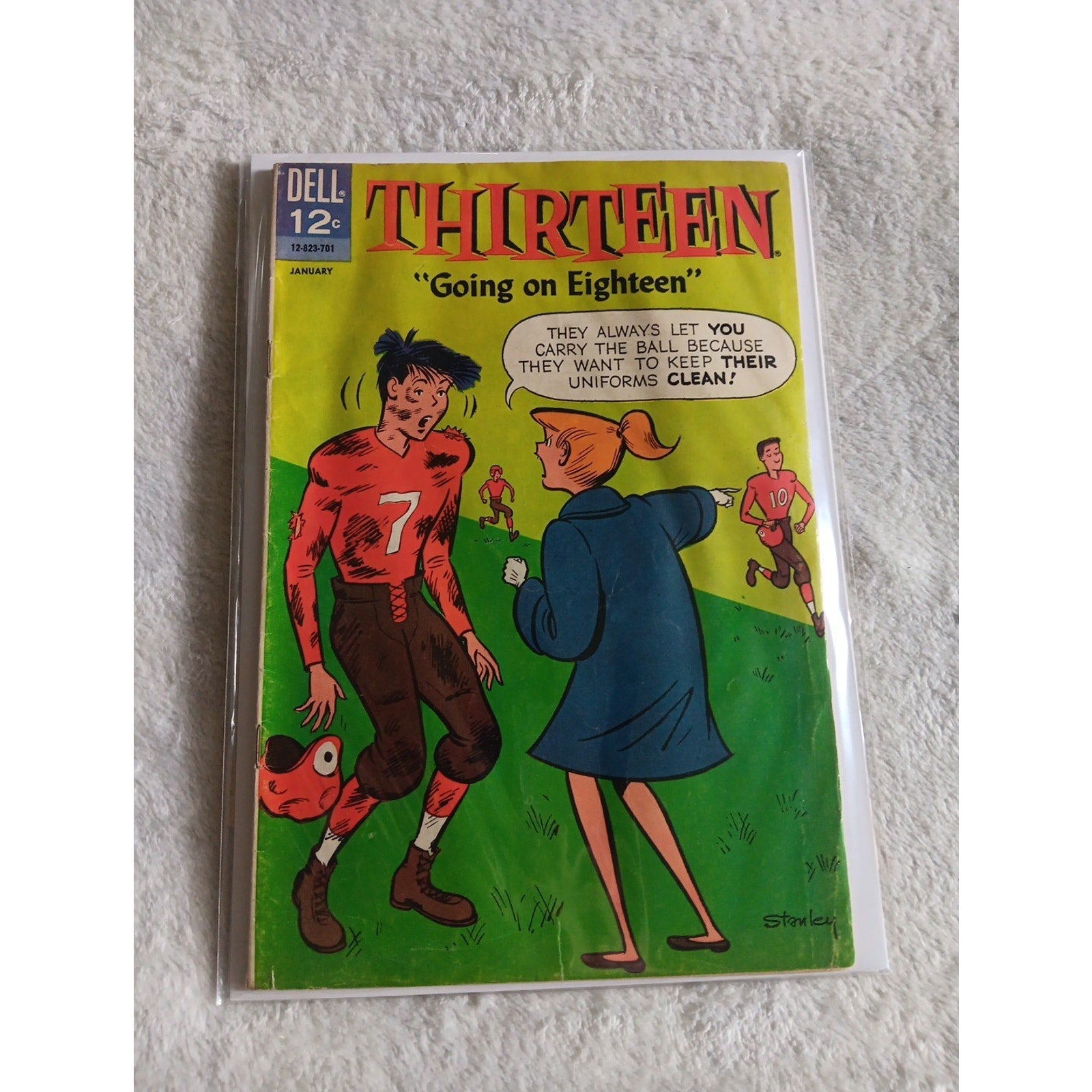 Lot Of 6 OLD Comics 10-15 Cents Dell Fold Key DC Low Grade 1957-69 All Rough