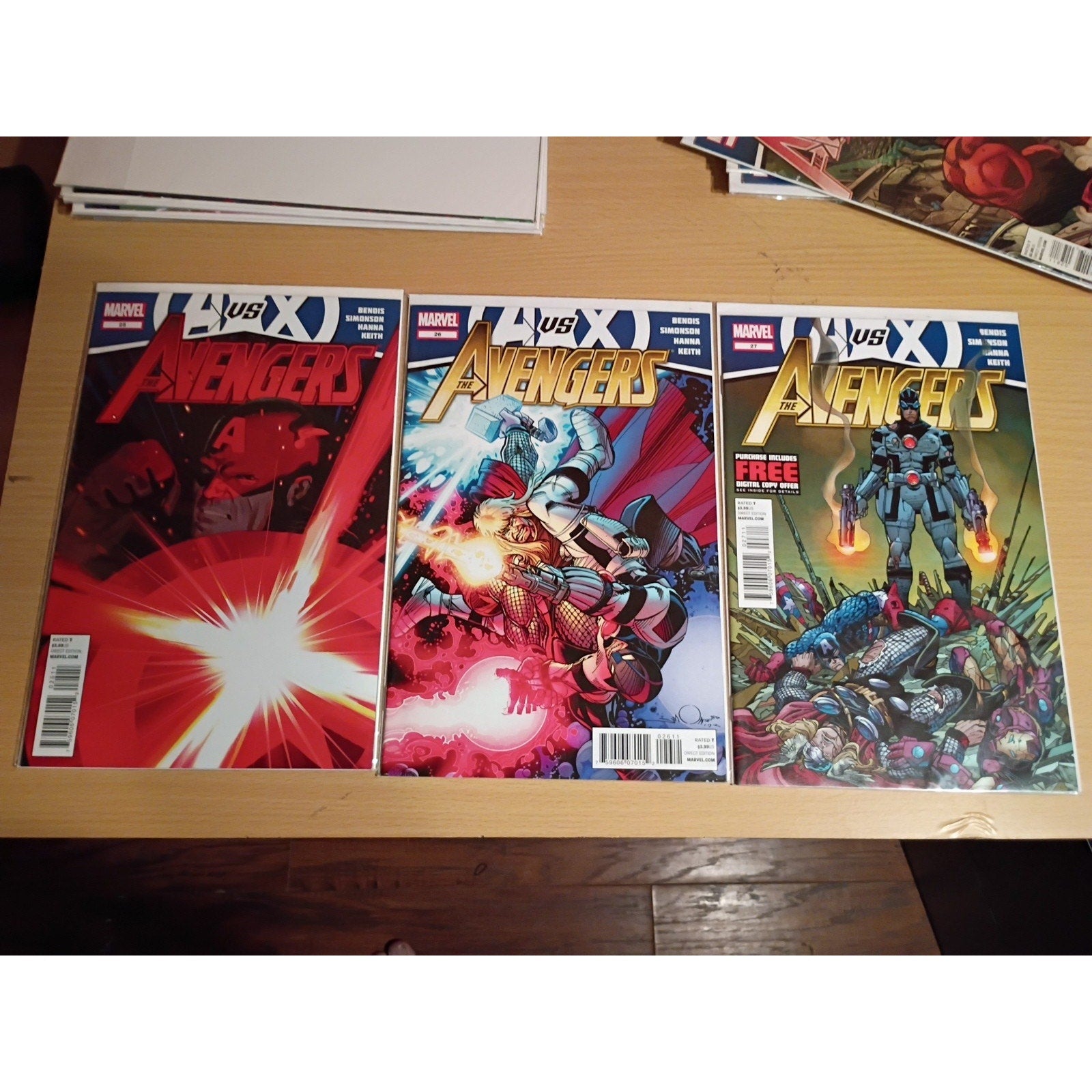 Avengers #17-34 Vol. 4 2011 Marvel Comics Lot Of 19 Full Run Comic Book VF To NM