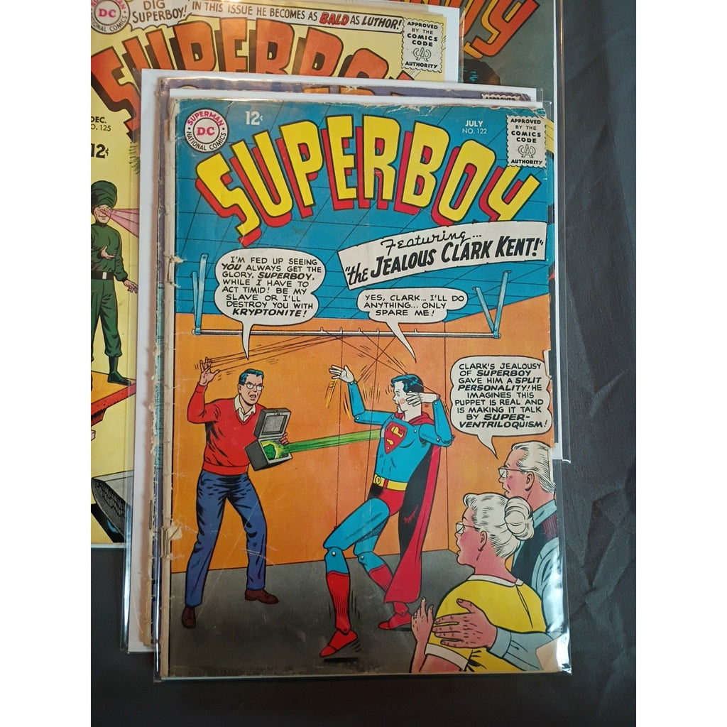 Superboy 122 123 125 127 148 158 159 Gd To Gd+ DC Comics 1965-12¢ To 15¢ Comics