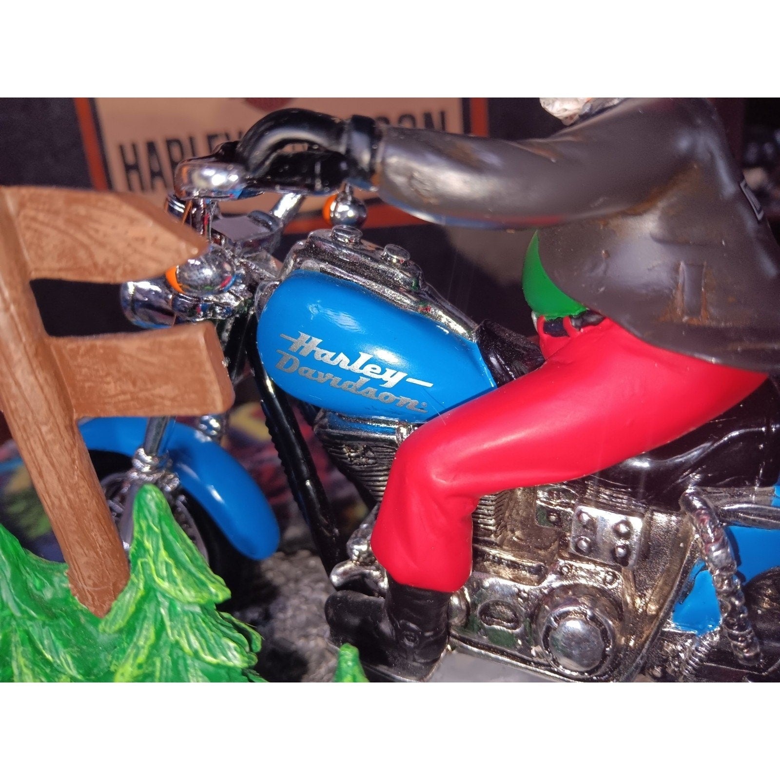 Santa on a Bike "A Life Less Ordinary" Harley Davidson *Limited Edition
