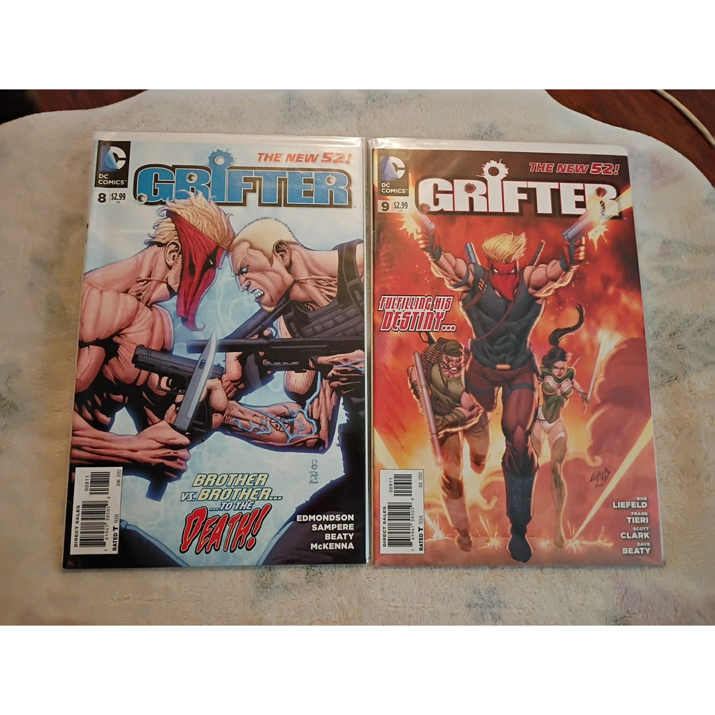 Grifter #0 1-16 Complete Set 2011 DC New 52 Series Liefeld VF To NM Comics