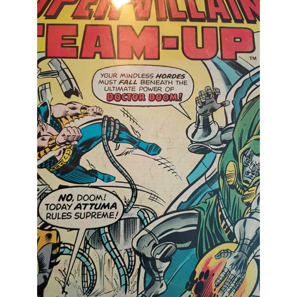 Super-Villain Team-Up #3-7 Lot Of 5 ~ 1975 Marvel Comics FN TO FN+ 25¢ Comics