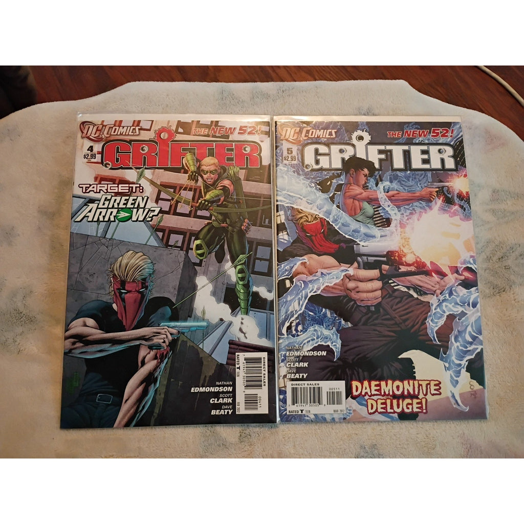 Grifter #0 1-16 Complete Set 2011 DC New 52 Series Liefeld VF To NM Comics