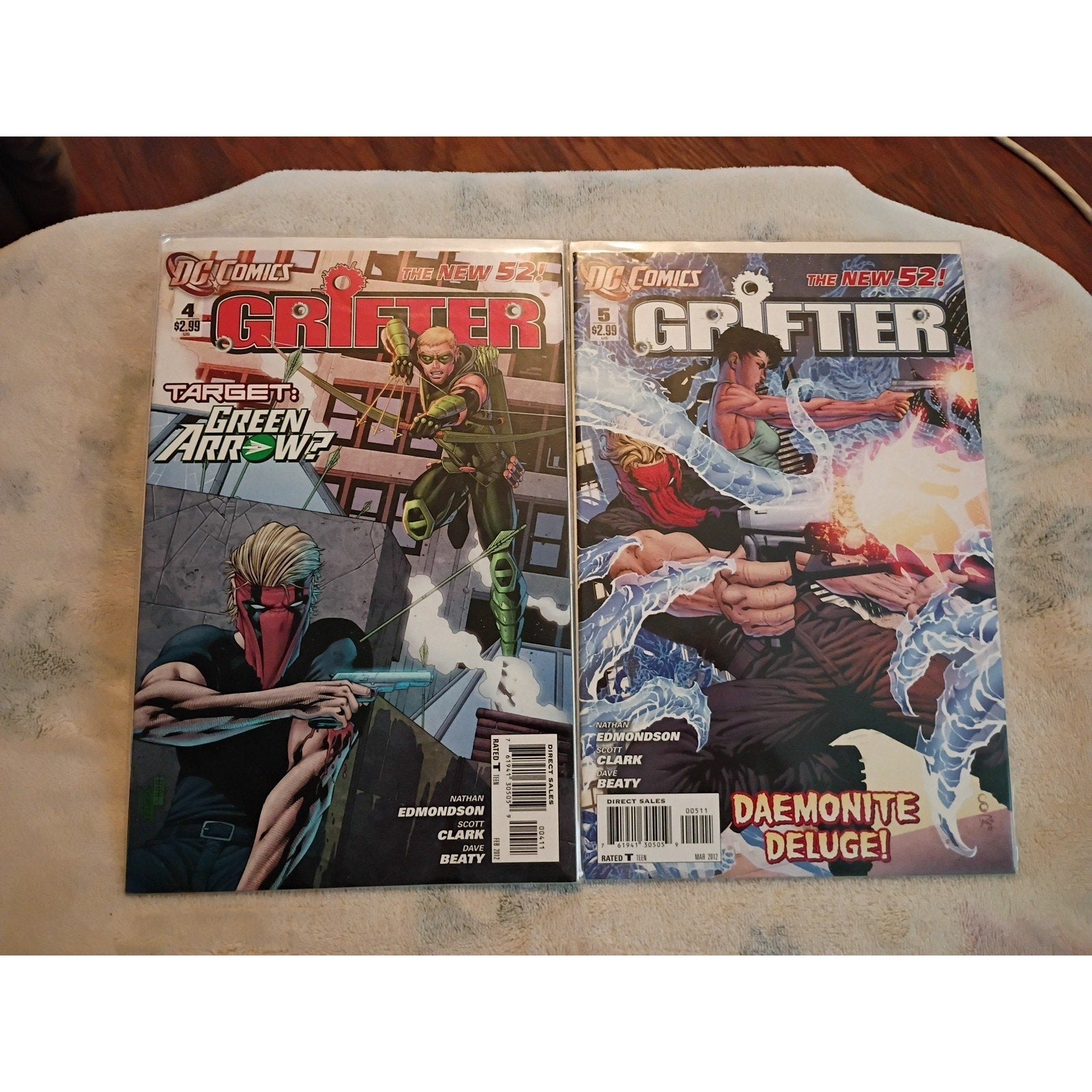 Grifter #0 1-16 Complete Set 2011 DC New 52 Series Liefeld VF To NM Comics