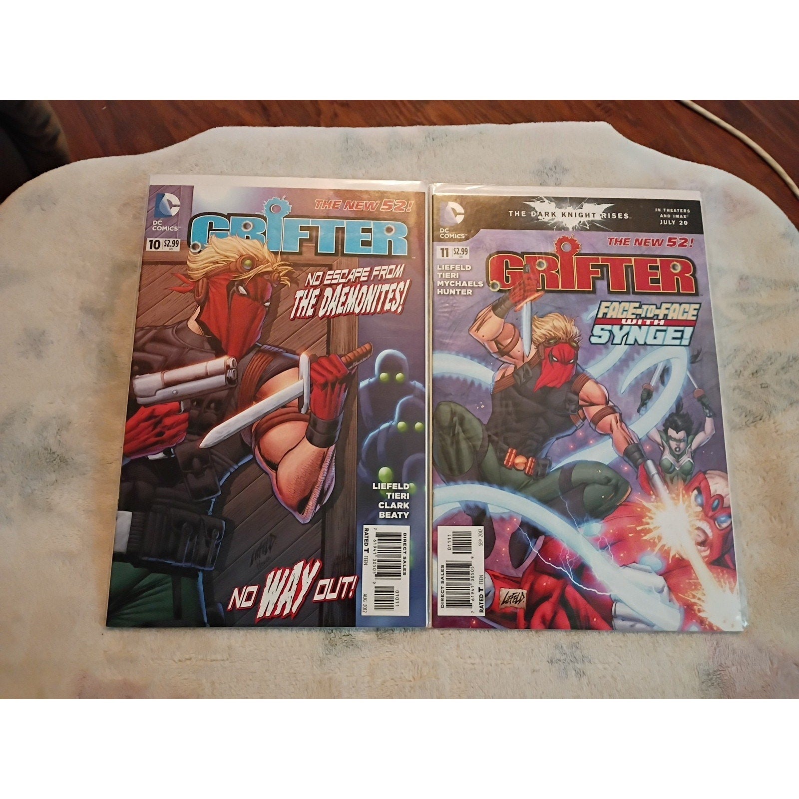 Grifter #0 1-16 Complete Set 2011 DC New 52 Series Liefeld VF To NM Comics