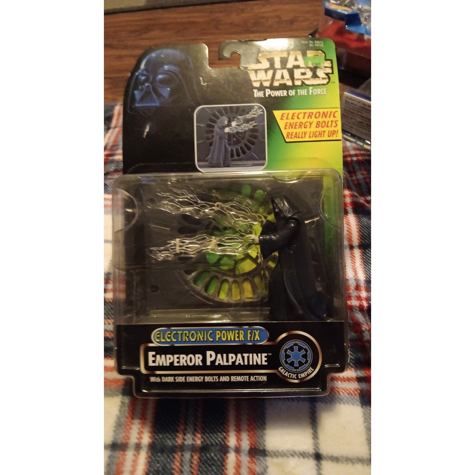 Kenner Star Wars POTF Electronic Power F/X Emperor Palpatine 3.75" Figure Sealed