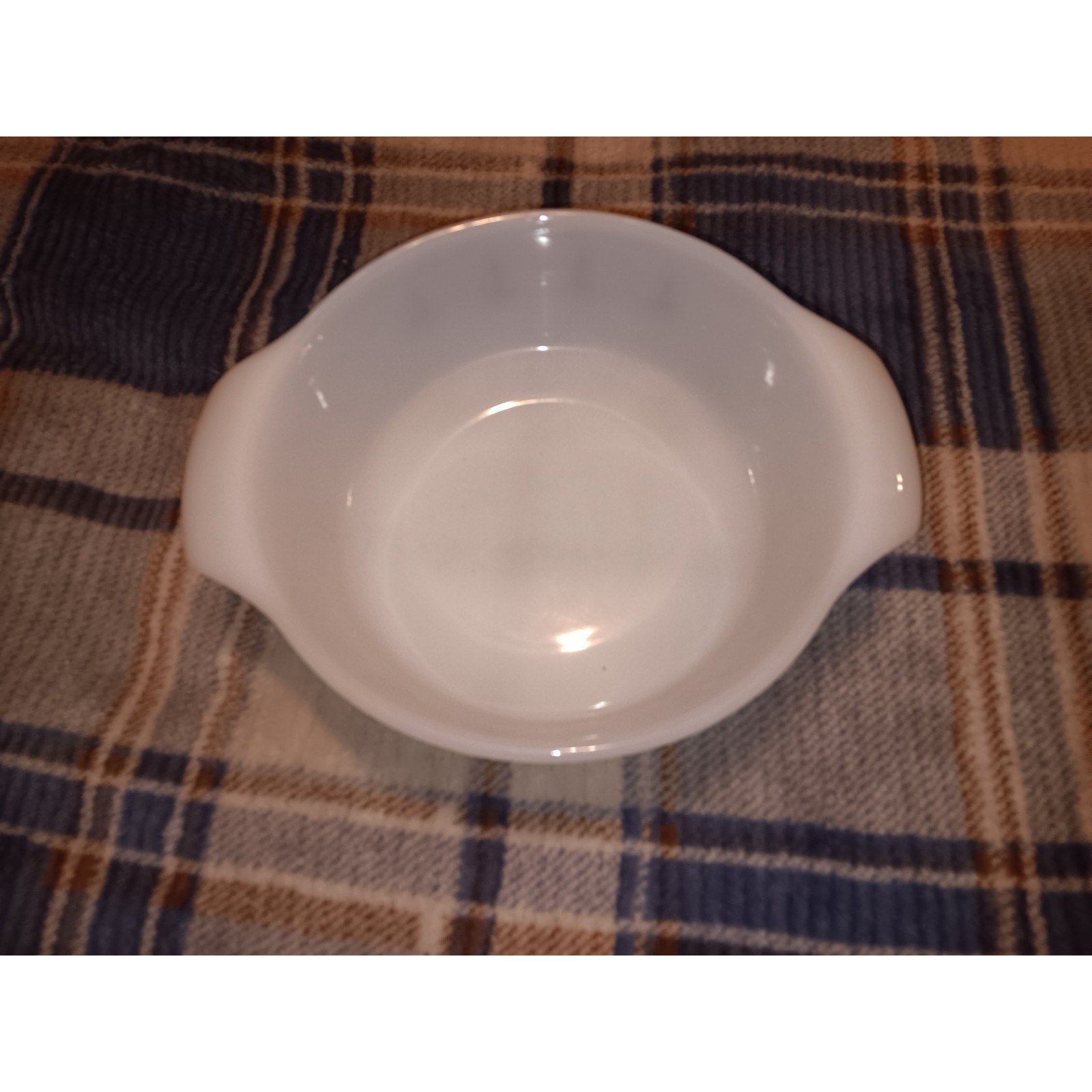 Anchor Hocking Fire King 1 Qt. Casserole Dish Candle Glow Design 436 USA