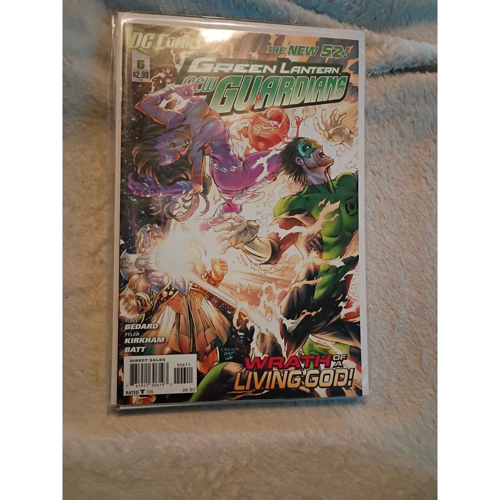 Green Lantern New Guardians New 52 DC #0-7 Comics Lot of 8 Comics VF To NM