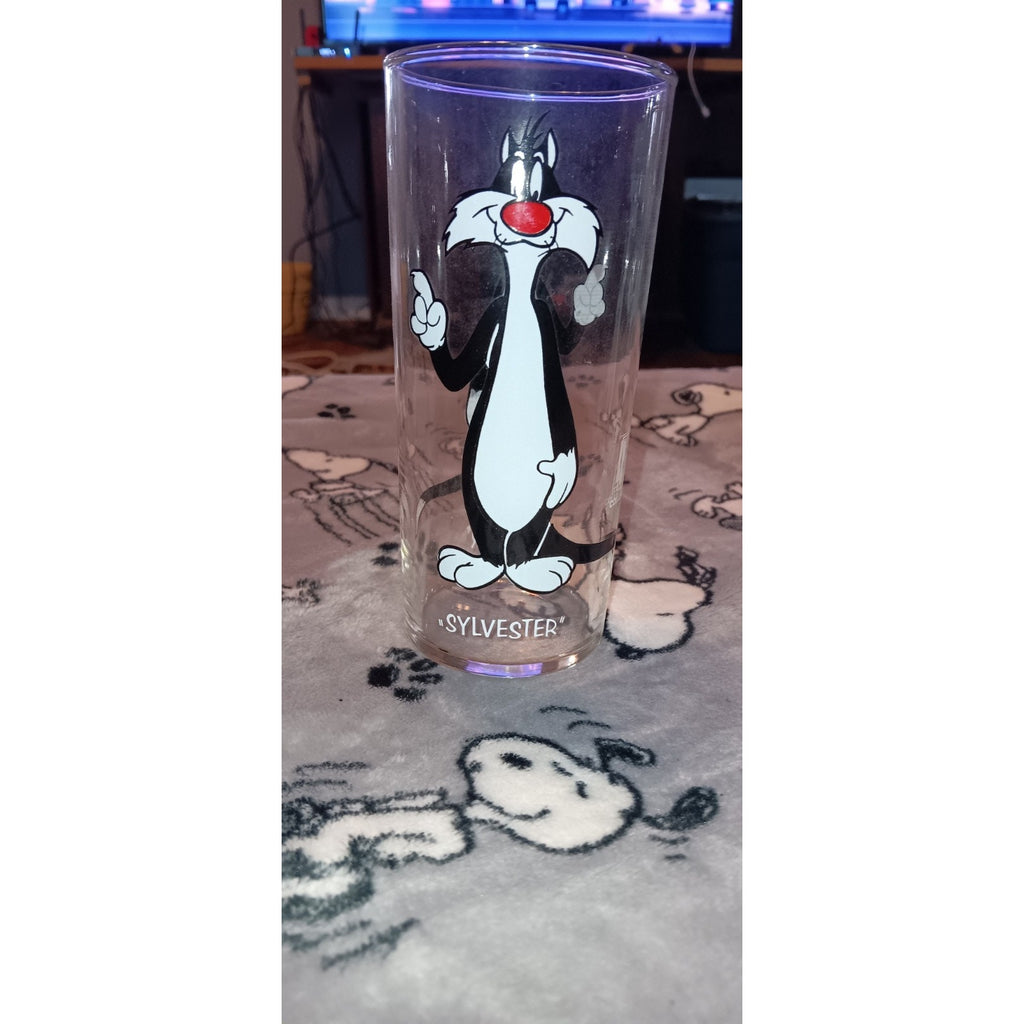 Sylvester Drinking Glass Warner Bros. 1973 Pepsi Collector Series