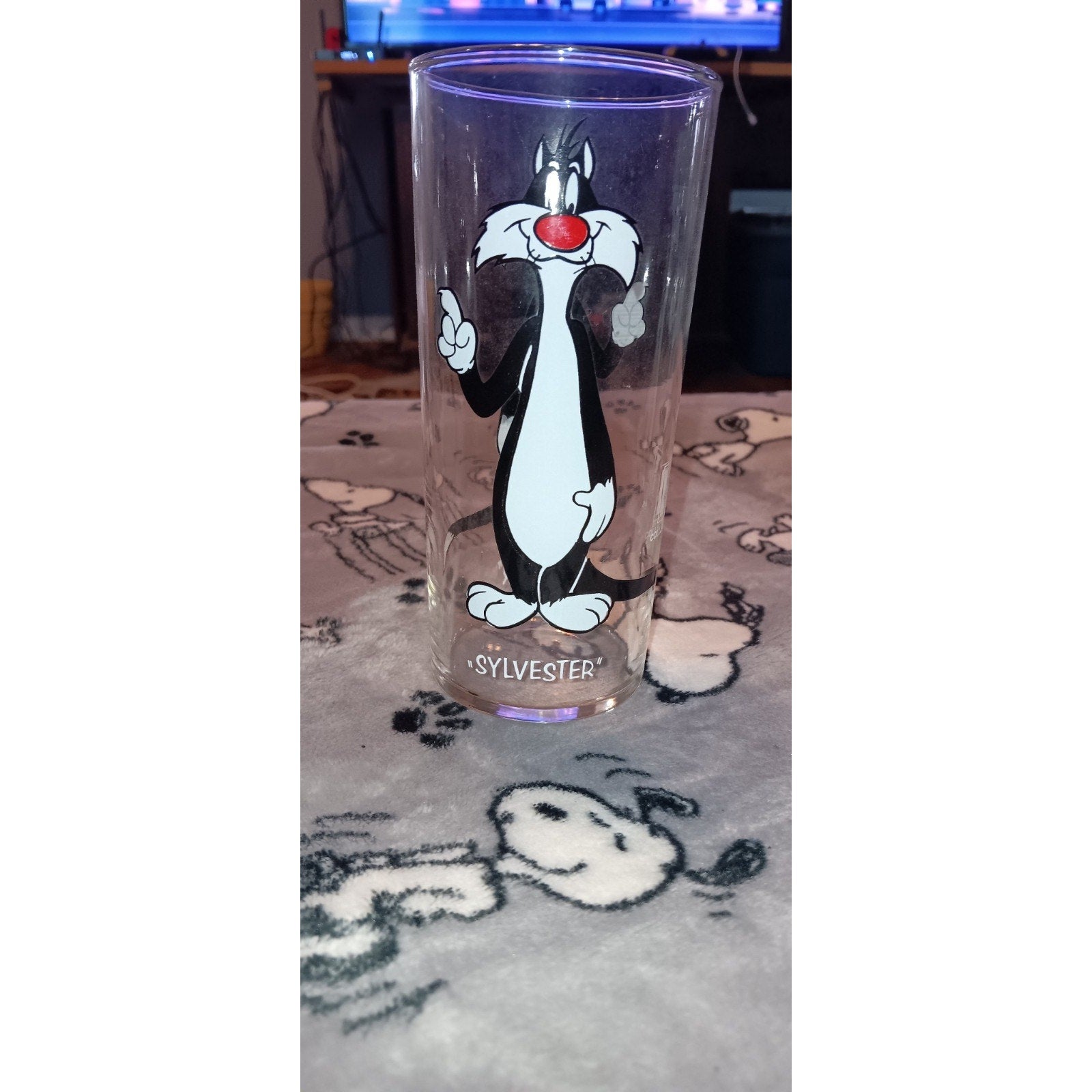Sylvester Drinking Glass Warner Bros. 1973 Pepsi Collector Series