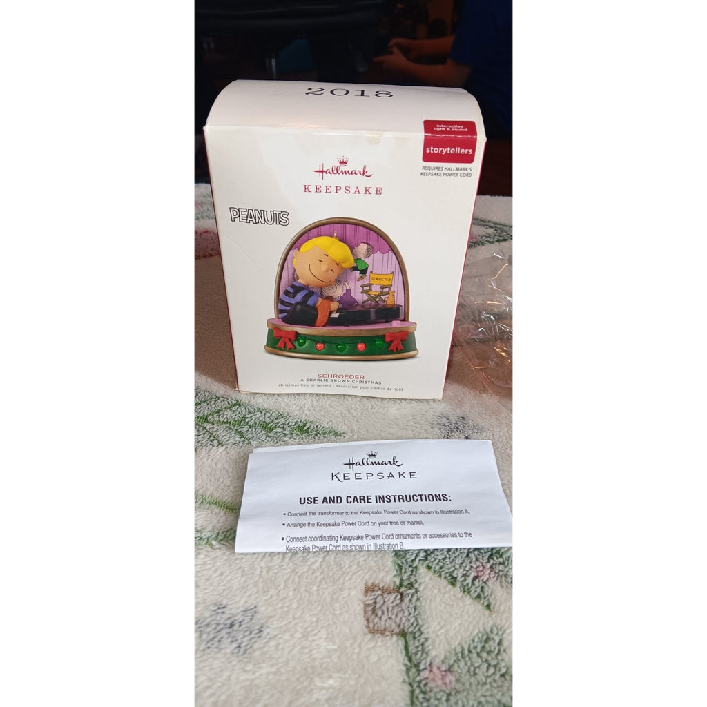 Hallmark Keepsake Schroeder A Charlie Brown Christmas Holiday Tree Ornament