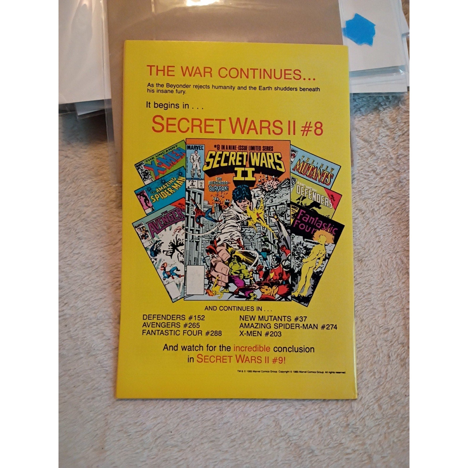 Marvel Comics X-Factor #1 VF To NM 1st Appearance Hodge,Rusty Collins, 1st Team