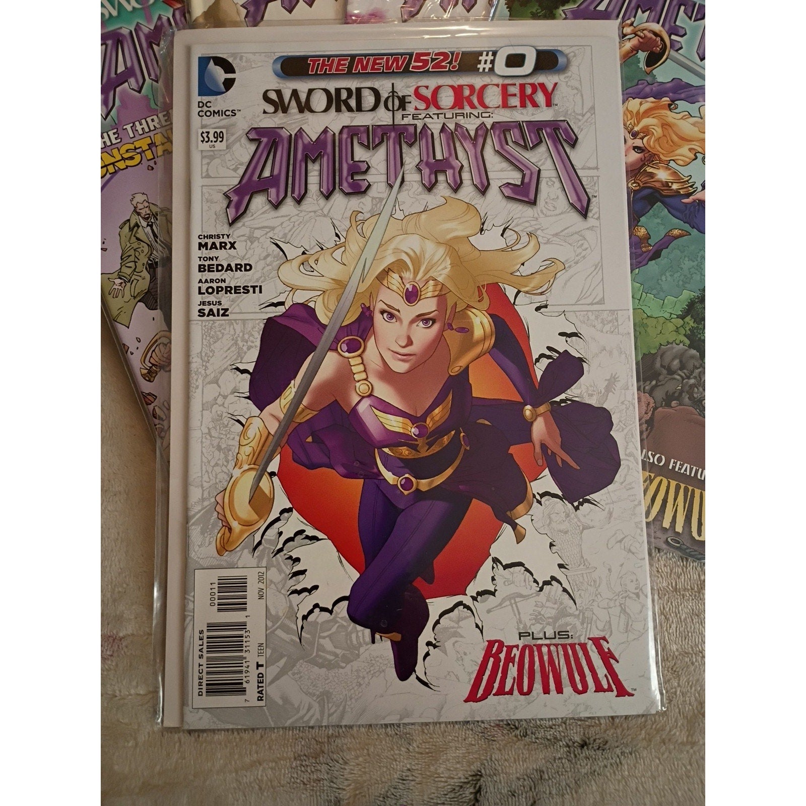SWORD OF SORCERY AMETHYST 0 1 2 3 4 Full Run VF To NM- DC COMICS NEW 52 SERIES