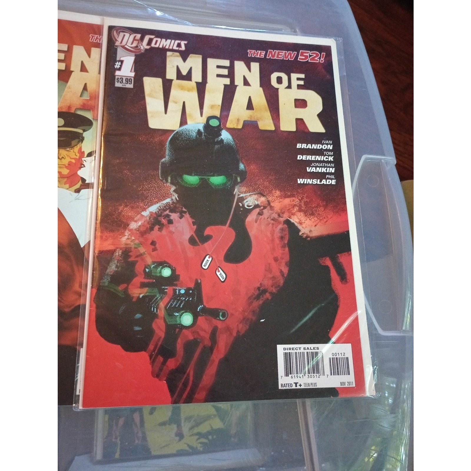 MEN OF WAR #1,2,3,4,5,6; DC NEW 52; All NM GREAT BOOKS Full Run Lot Of 6