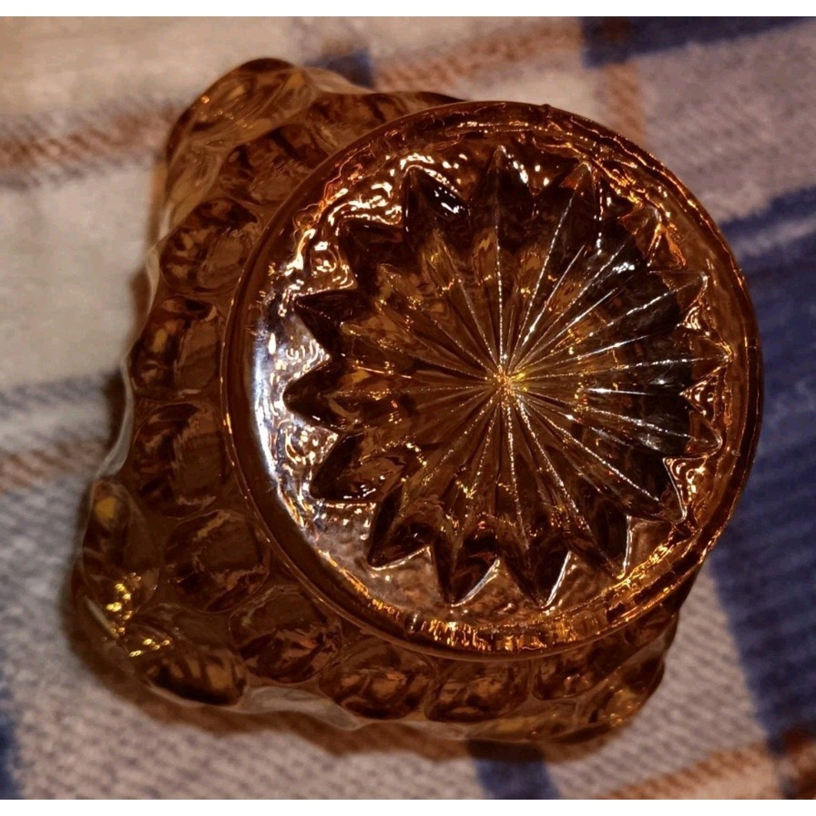 Murano Style Honeycomb Bon Bon Dish