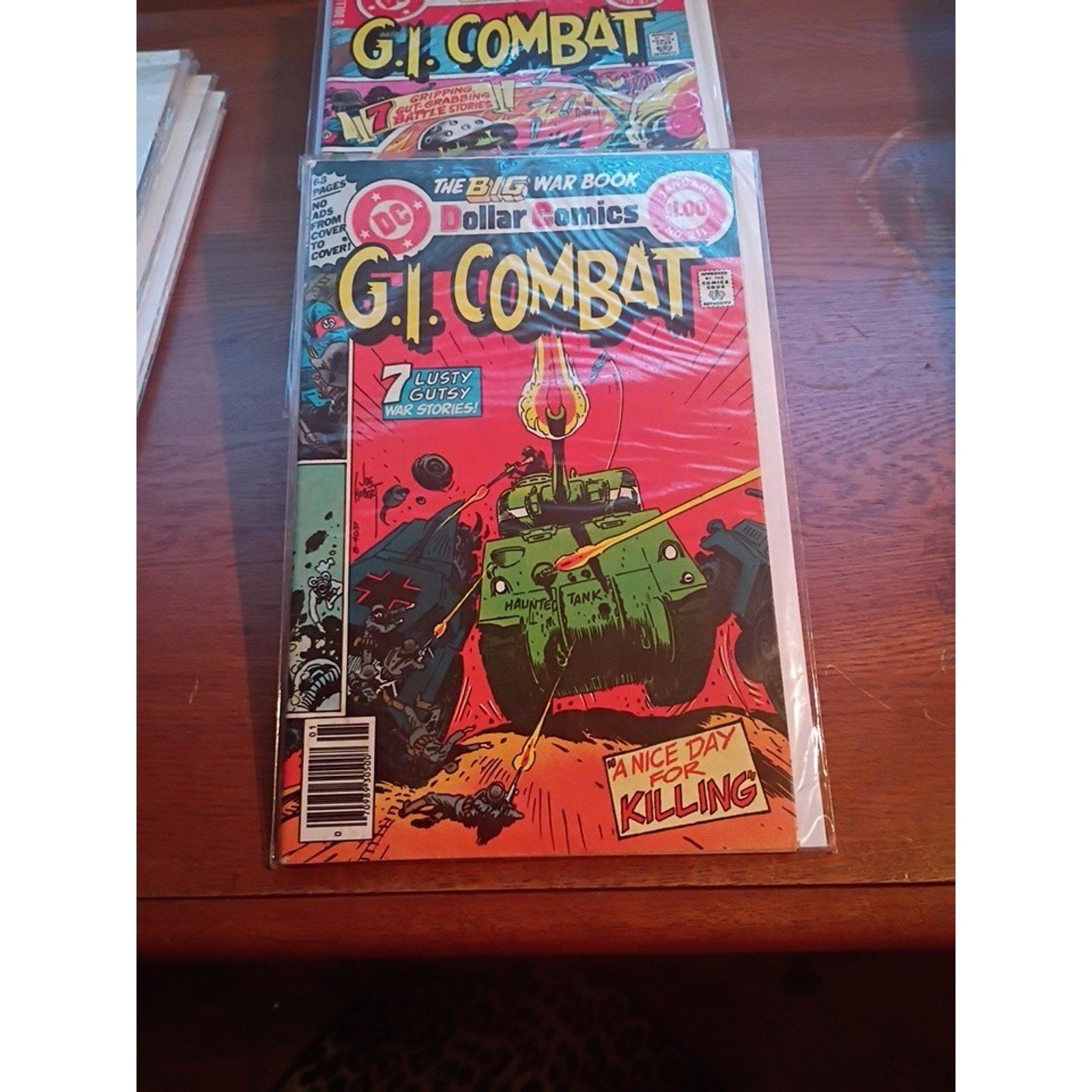 G.I. Combat Lot Of 15 #195-282 Haunted Tank 1976 DC Comics Low To Mid Grade