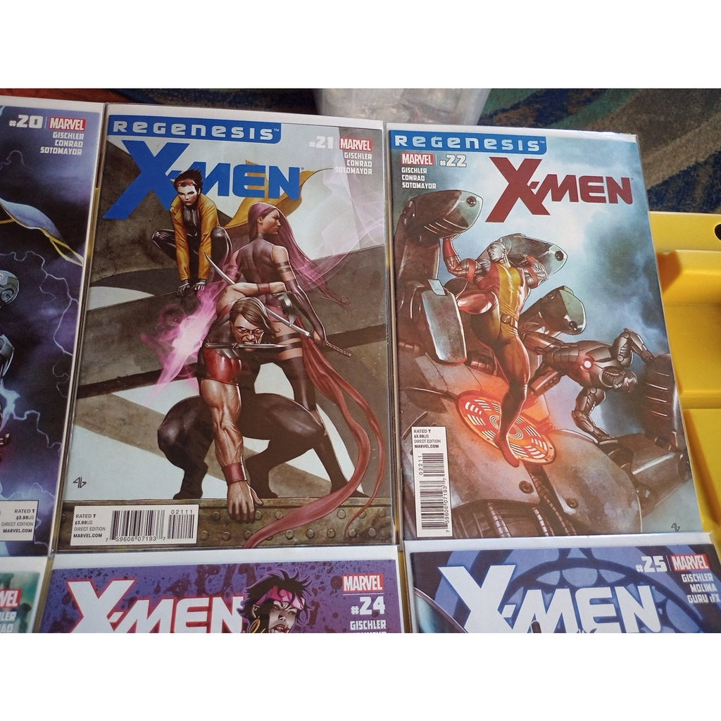X-Men #20-41 Marvel Comic Book Lot Of 22 VF To NM