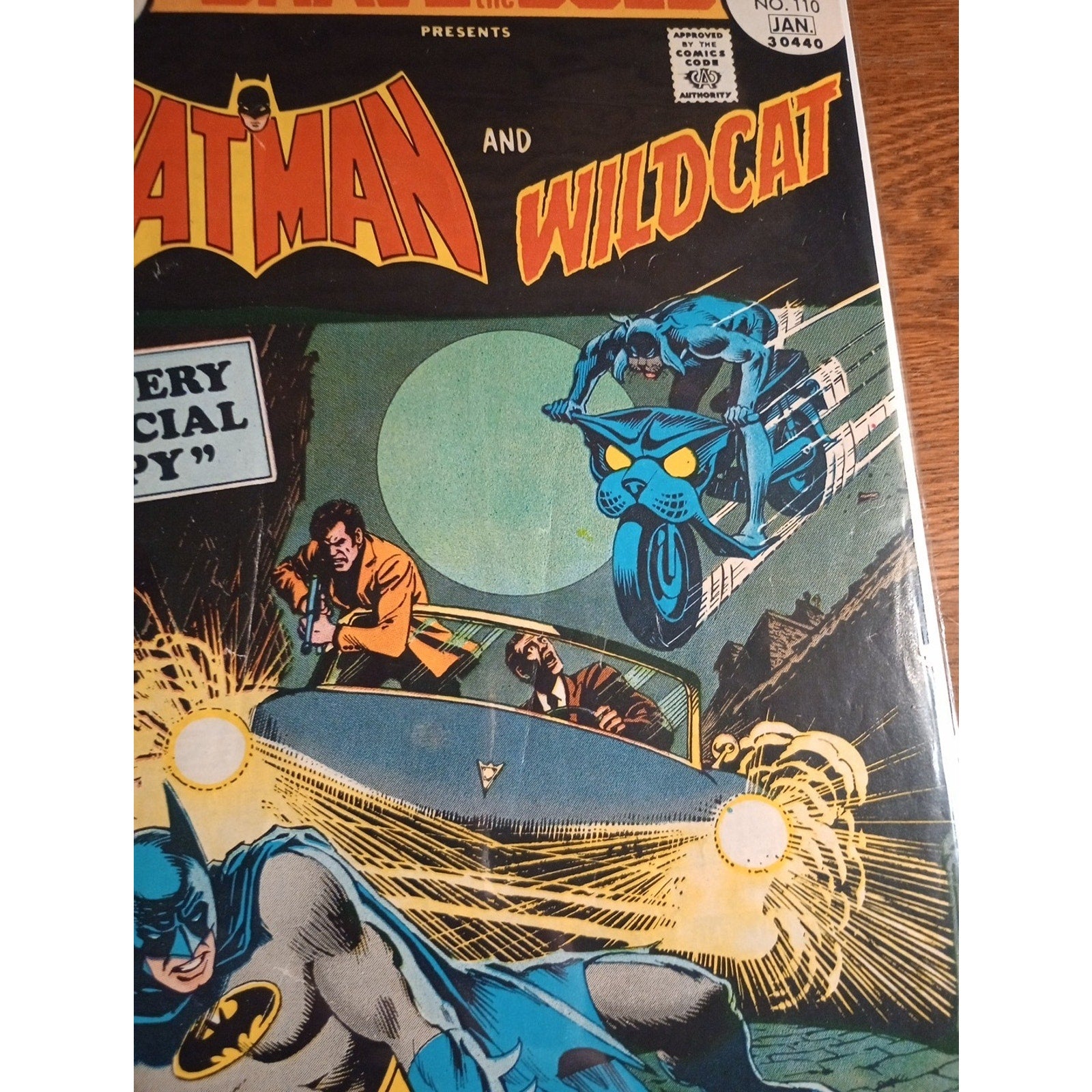 Batman The Brave and the Bold Lot Of 4 #110, 119, 121, 122 (DC Comics 1975) FN