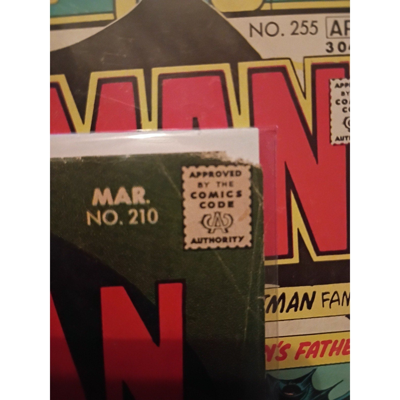 DC Comics BATMAN Lot Of 3 #210,255,309 Key 1st Lupus, New Catwoman Costume Gd-FN