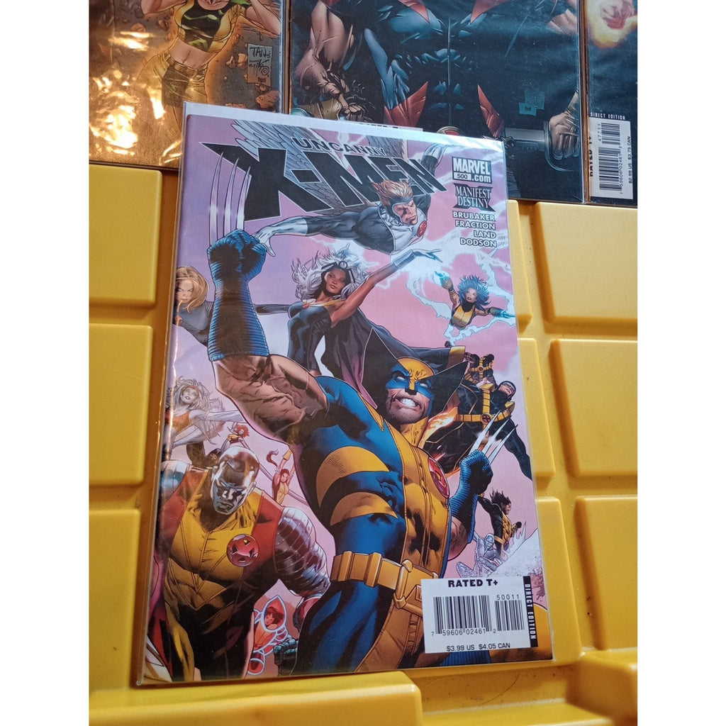 Uncanny X-men 475,476,477, 500 Lot Of 4 2006 Marvel comic lot FN To Vf