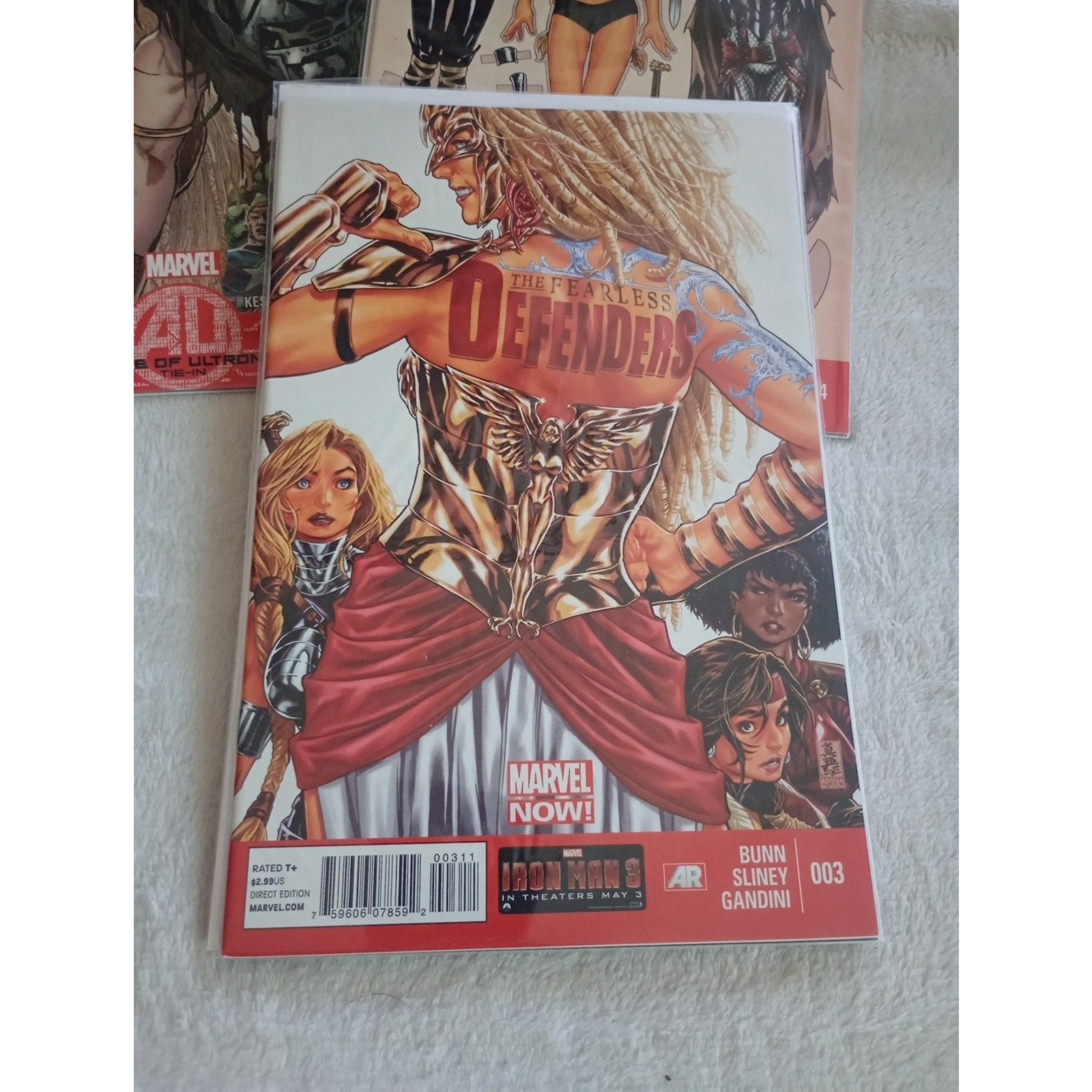 Marvel Comics Lot: The Fearless Defenders (2013), #1-4+4au 5 Comic Lot Vf To NM