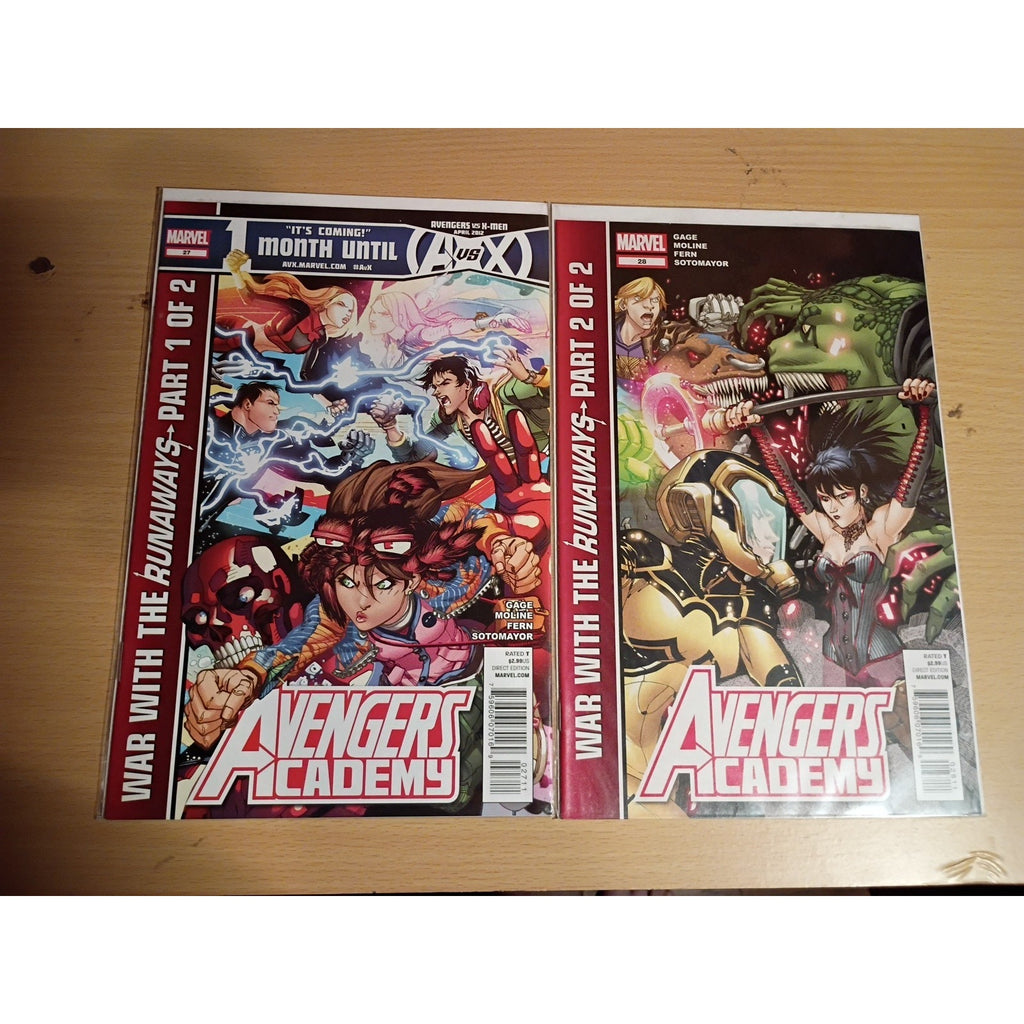 AVENGERS ACADEMY #19-37 Marvel Comics Lot Of 19 VF To NM