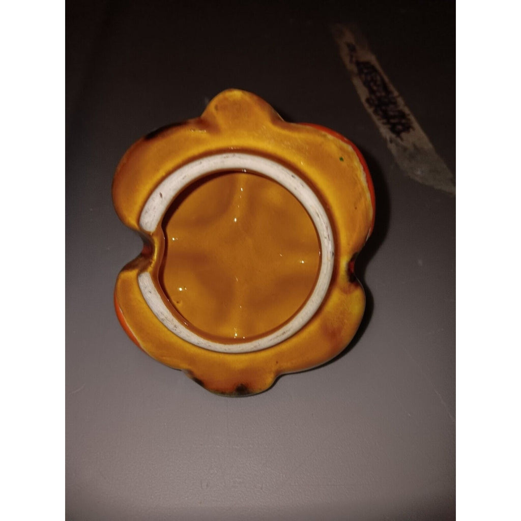 Vintage Inarco Japan E3355 Orange Spice Fruit Basket Canister Pristin Small