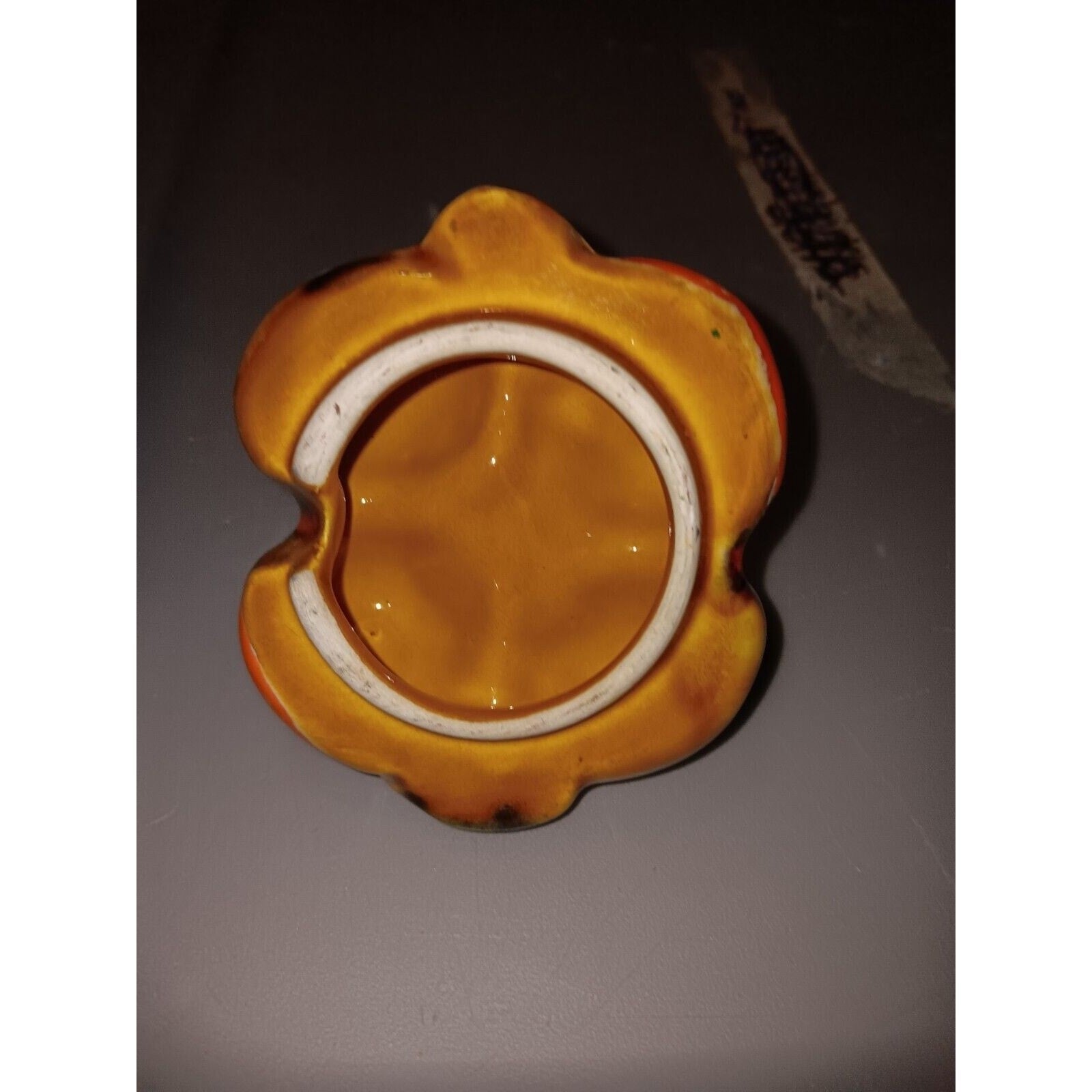 Vintage Inarco Japan E3355 Orange Spice Fruit Basket Canister Pristin Small