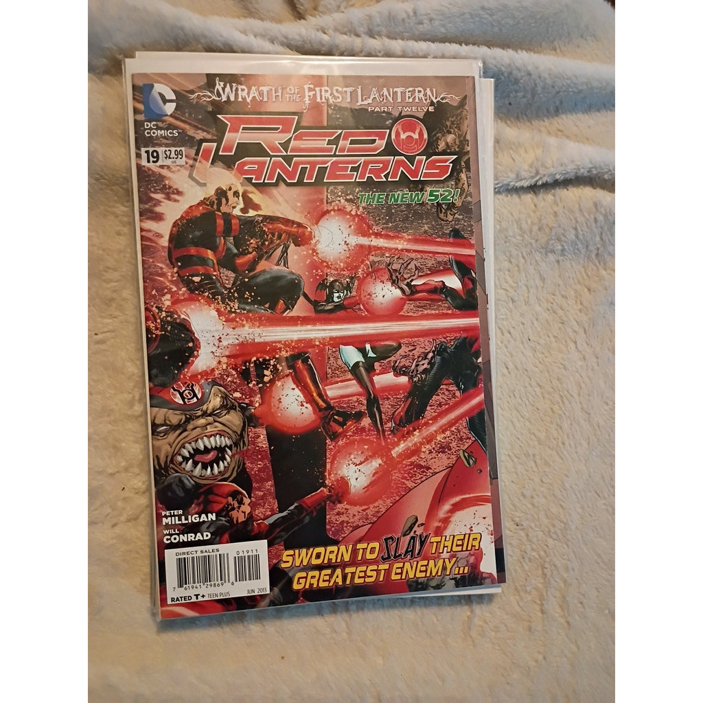 RED LANTERNS NEW 52 COMIC LOT OF 11 DC #1-3, 13-20 VF To NM