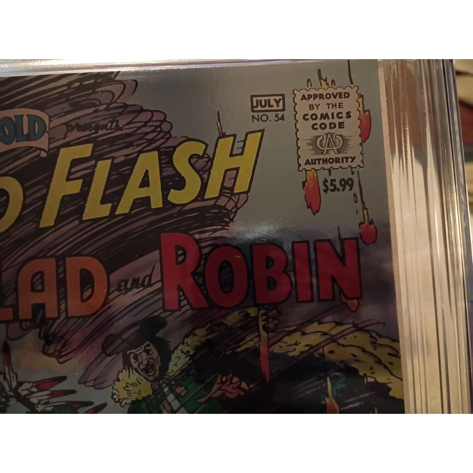 Brave and the Bold #54 FASCIMILE 1960 DC Comics CGC 9.8 1st app Teen Titans DC
