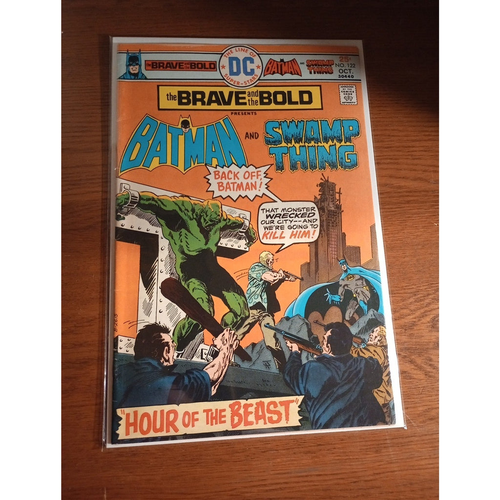 Batman The Brave and the Bold Lot Of 4 #110, 119, 121, 122 (DC Comics 1975) FN