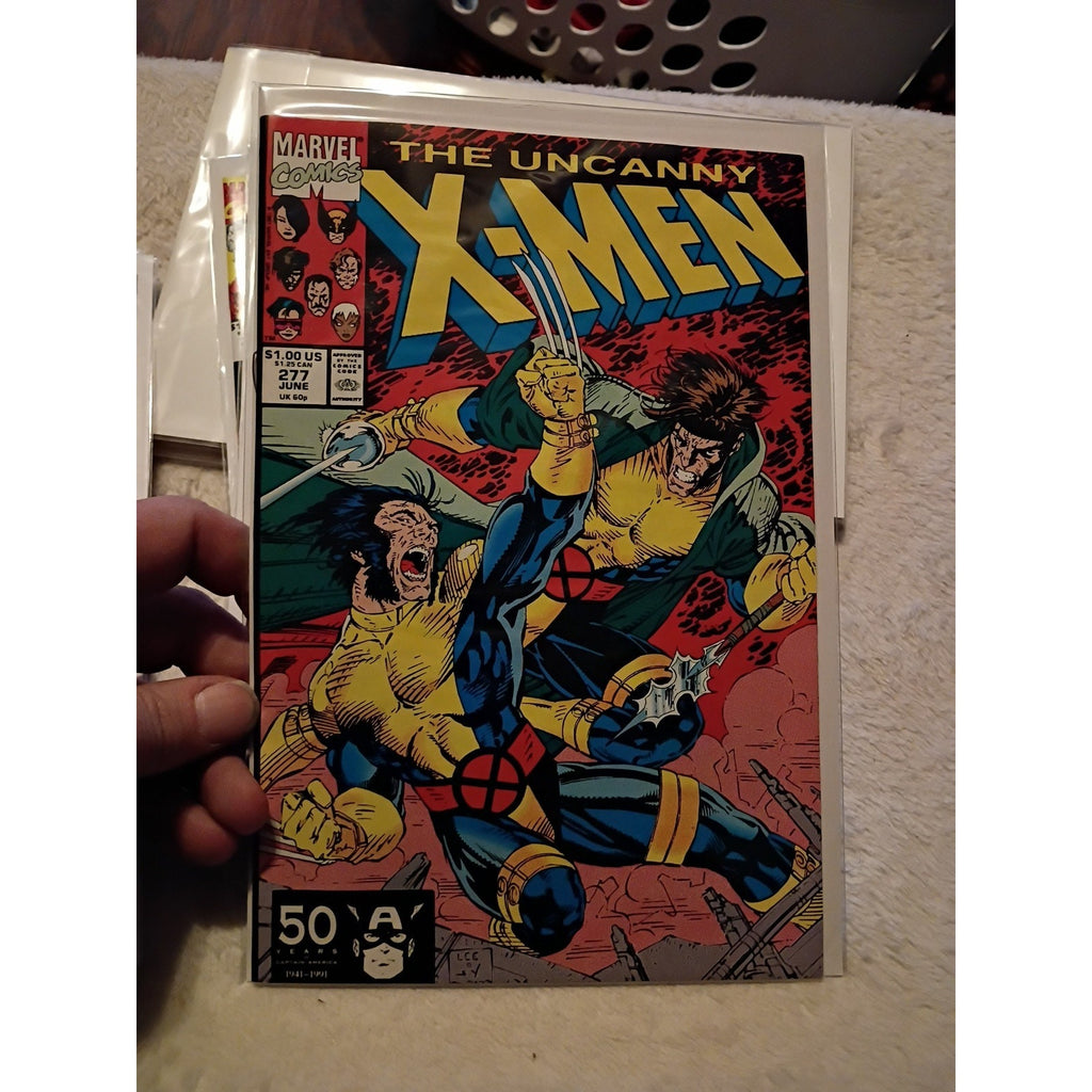 Uncanny X-Men 11 Comic Book Lot - Issue #262,263,267,269,270,276,277,284-287 VF+